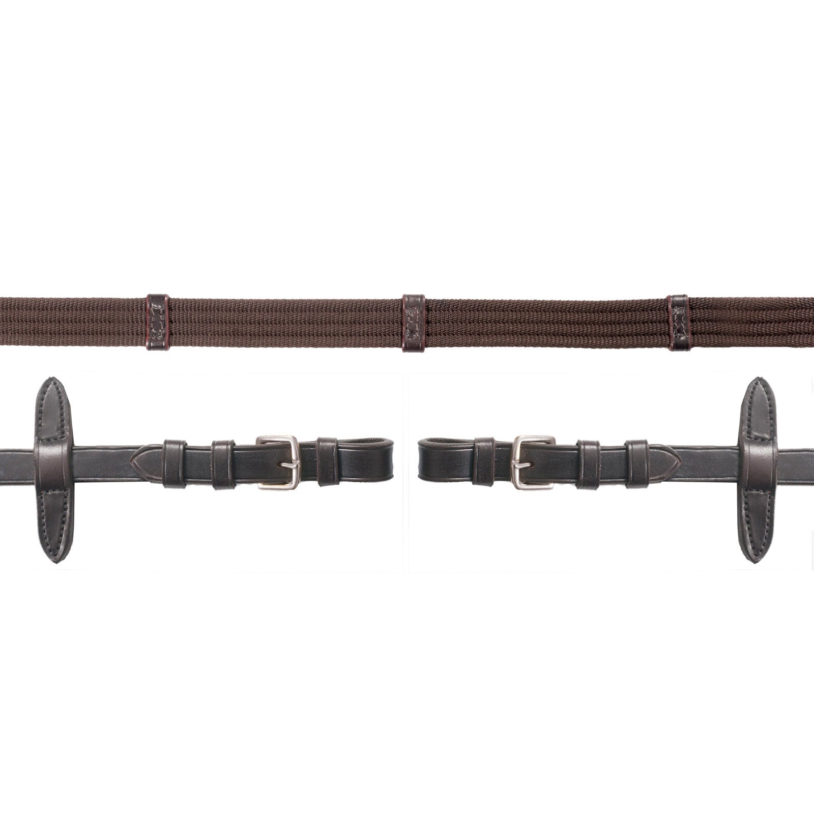 Schockemöhle Sports Neo Vævede tøjler med spænder Trenser & tøjler