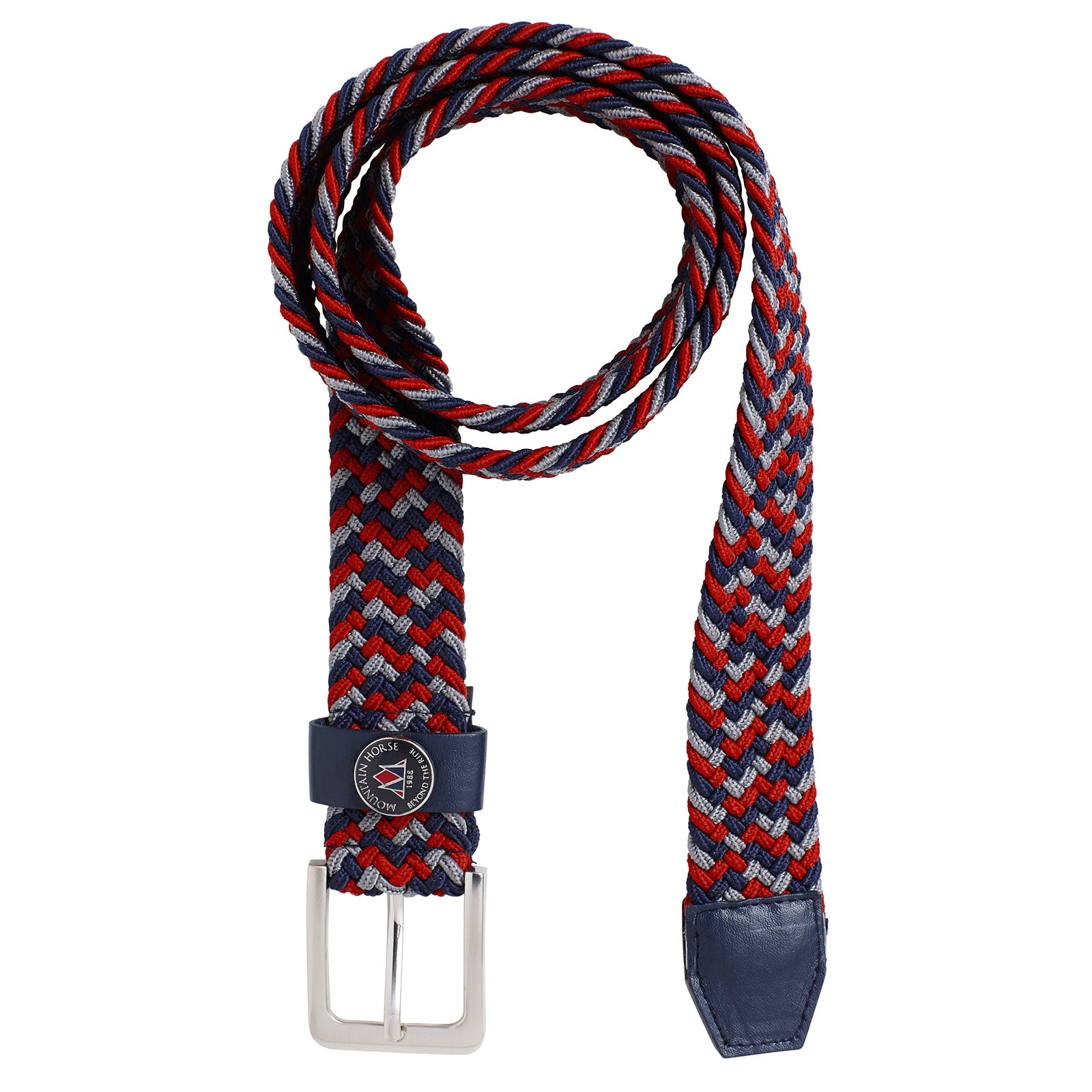 Mountain Horse trefarvet bælte. Accessories