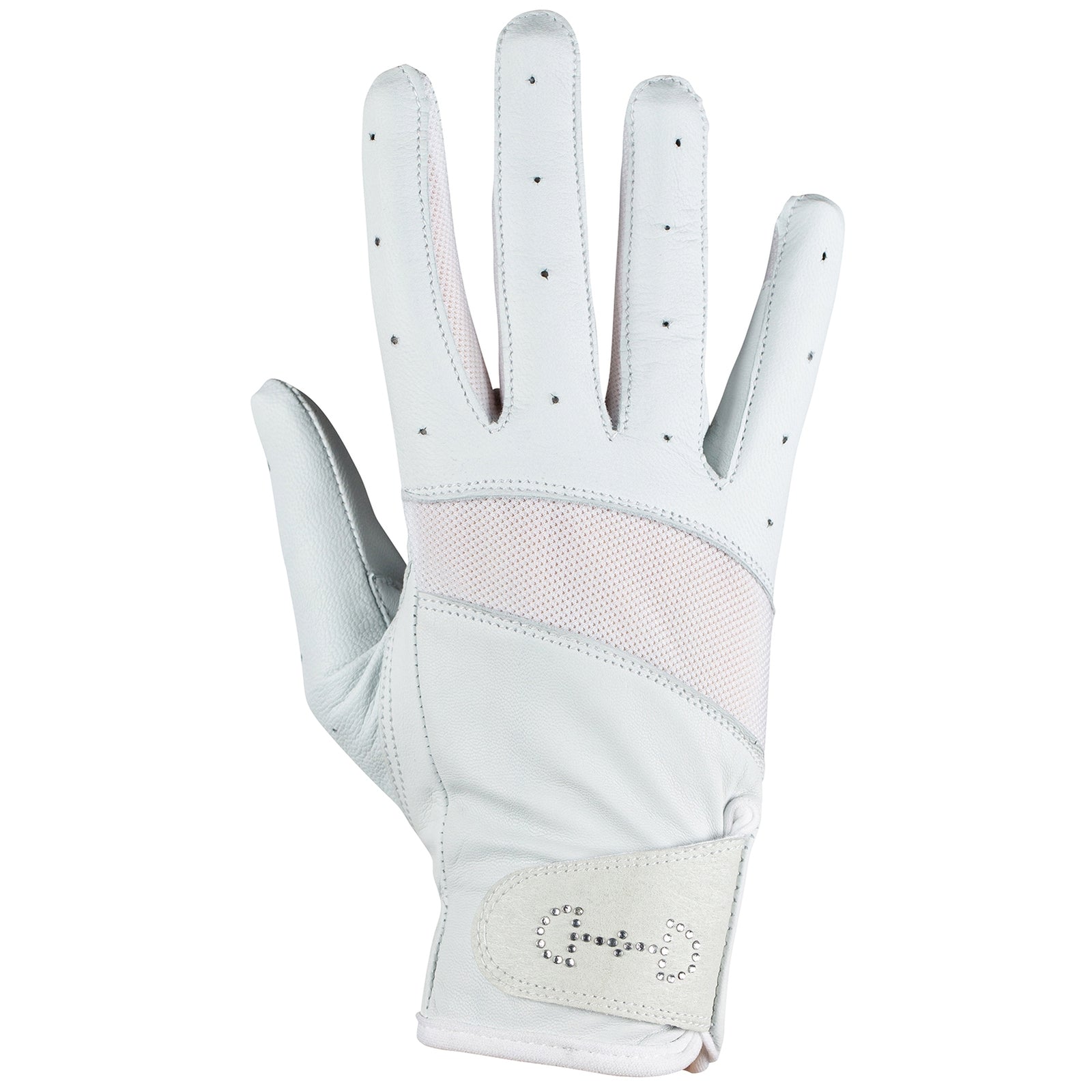 Horze Women's Leather Mesh Riding Gloves Riding Gloves