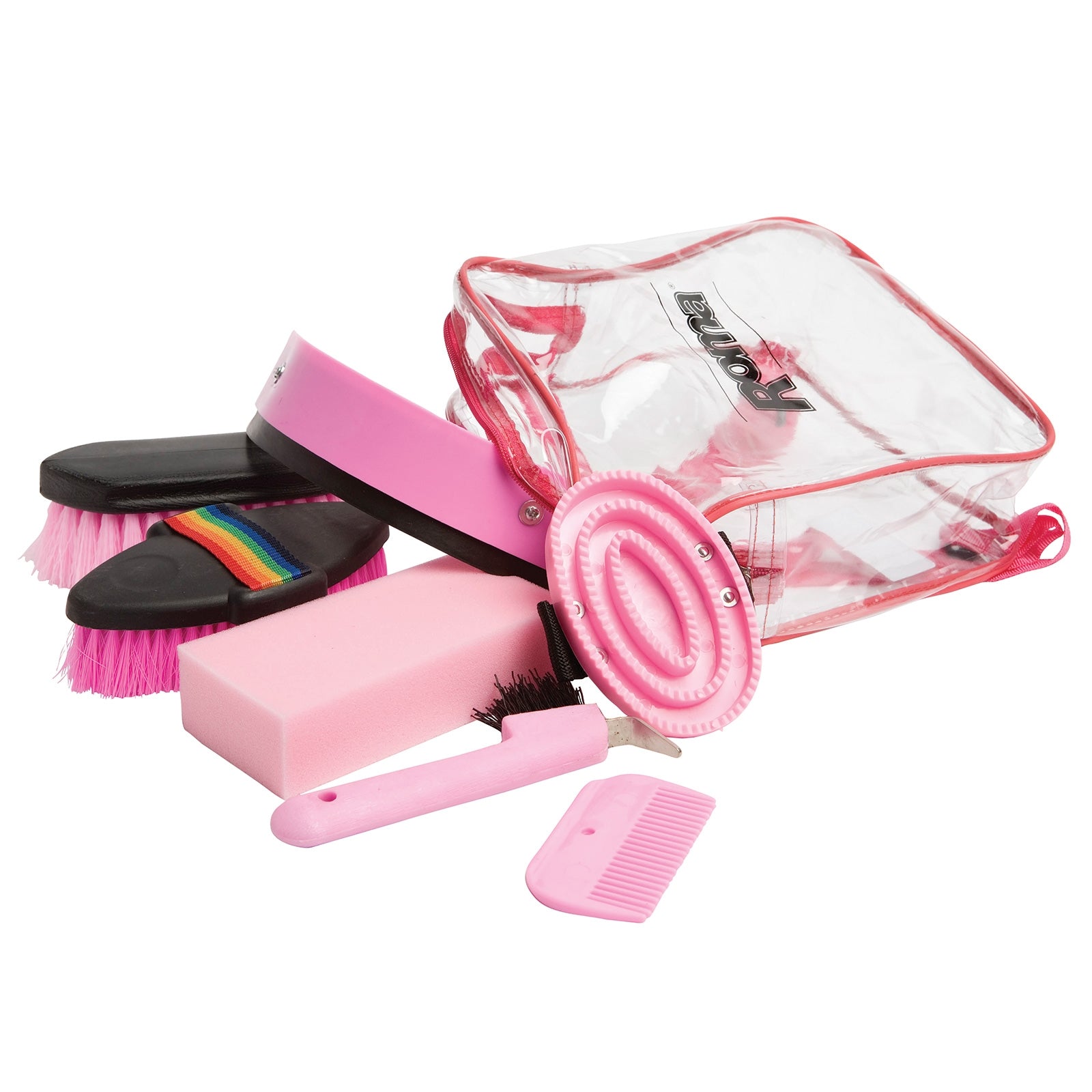 Roma rygsæk med 7 grooming-ting Strigleprodukter