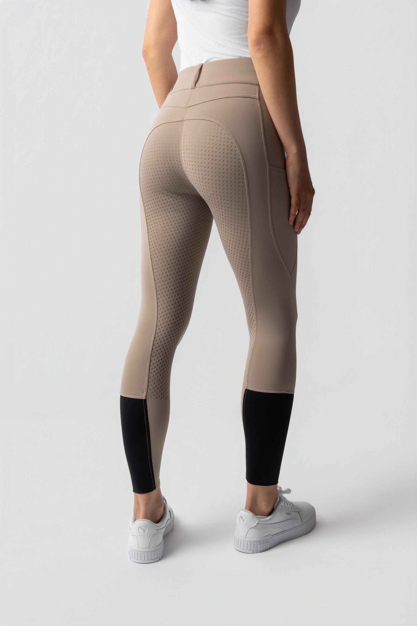 Horze Evelyn ridebukser til kvinder med fuldgrip UPF 50+ Womens Breeches
