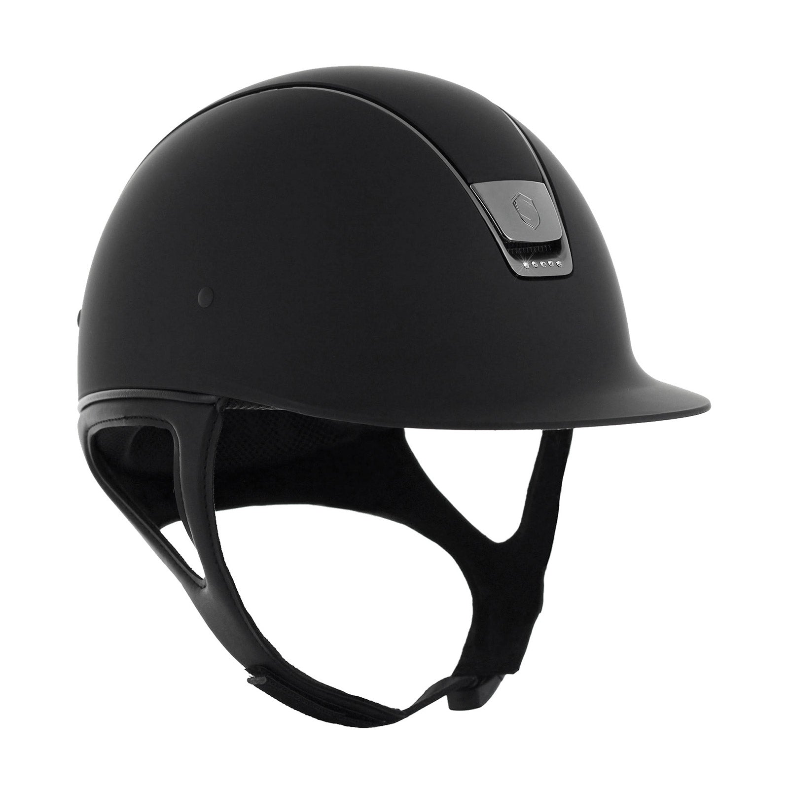 Samshield Shadowmatt + 5 Swarovski, Dressage (without liner) Ridehjelme & Sikkerhedsveste