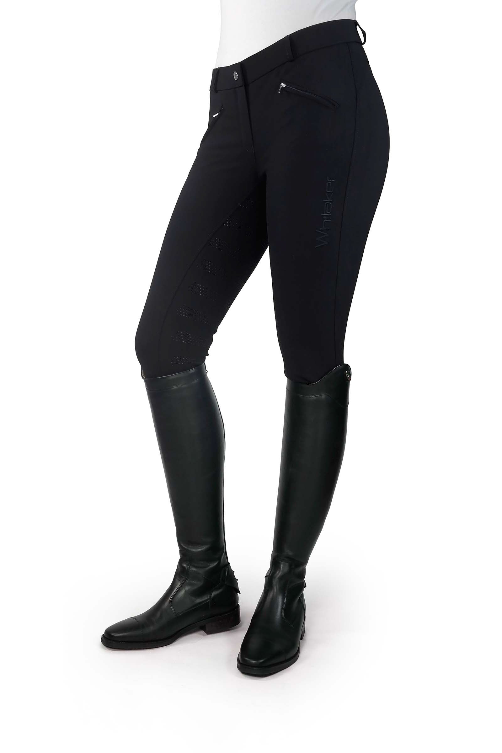 John Whitaker JW Miami dameridebukser med silikone. Womens Breeches