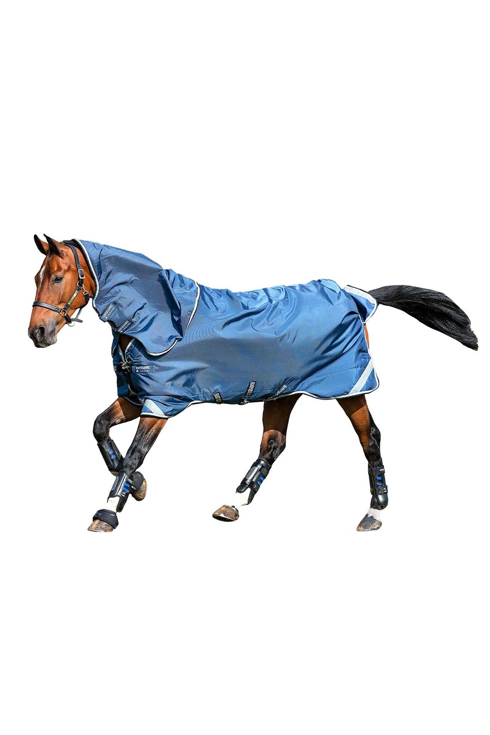 Horseware Rambo Tech Duo Turnout Rug with detachable Neck Horse Rugs