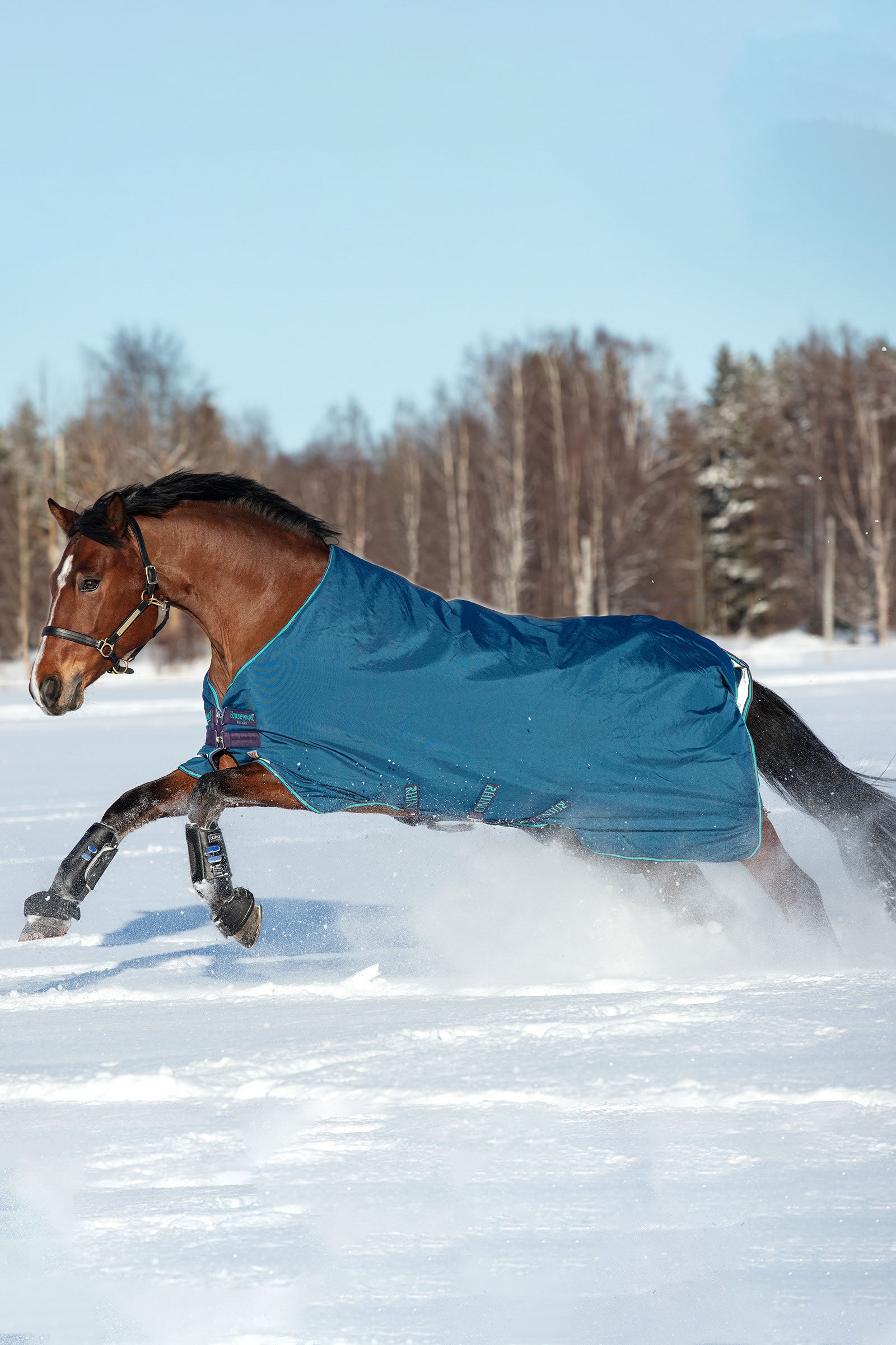 Horseware Rhino Original Med-VL, udedækken, 250g Hestedækken
