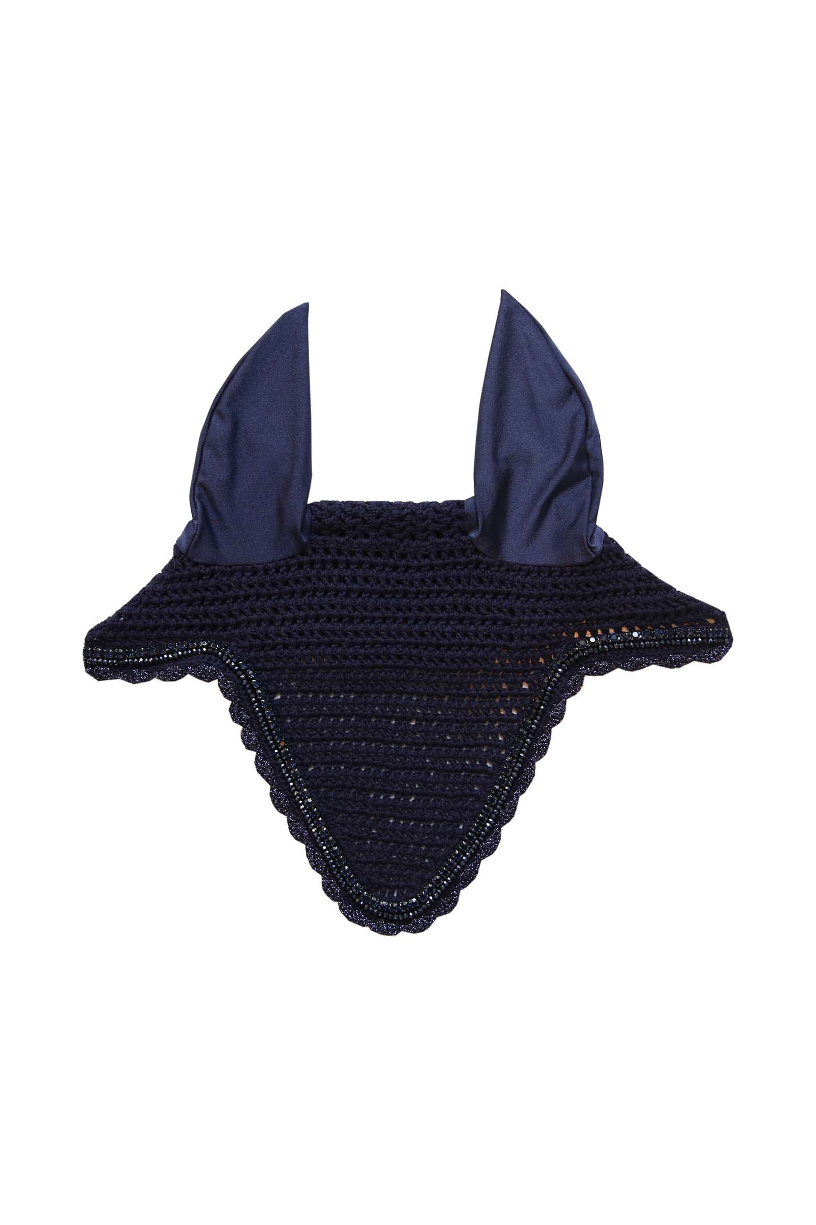 Kentucky Horsewear hut, lang med sten og perler, lydtæt Sadelunderlag