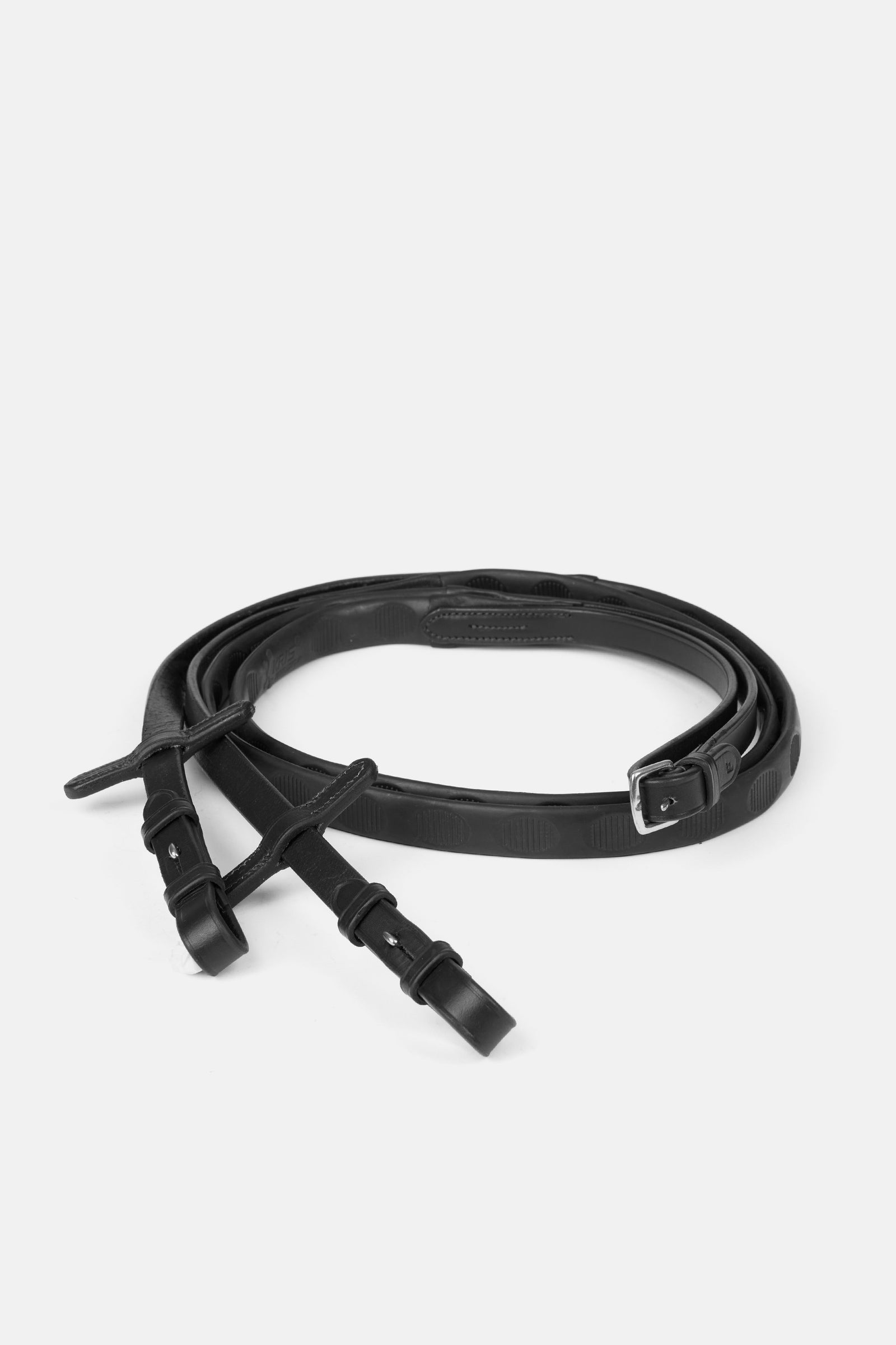 Horze Rubber Thumb Shaped Grip Reins Bridles & Reins