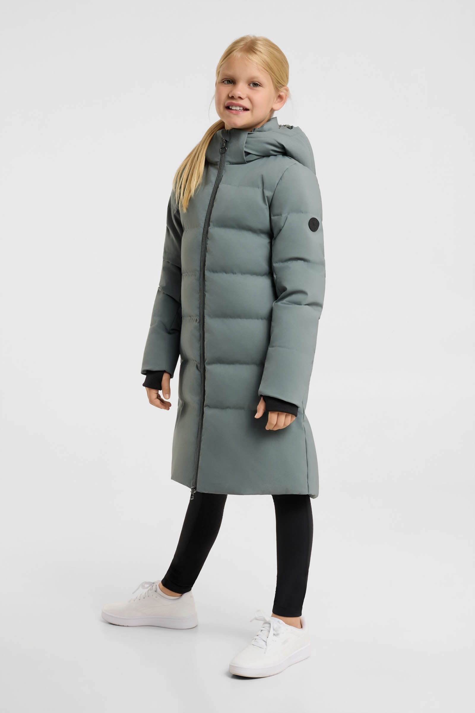 Horze Paloma Kid's Long Padded Coat Kids Apparel