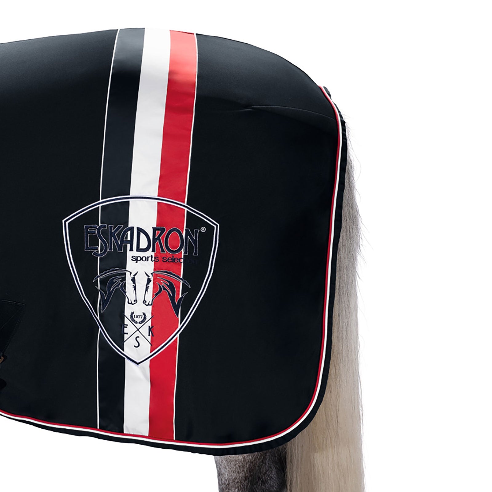 Eskadron sveddækken JERSEY STRIPE. Hestedækken
