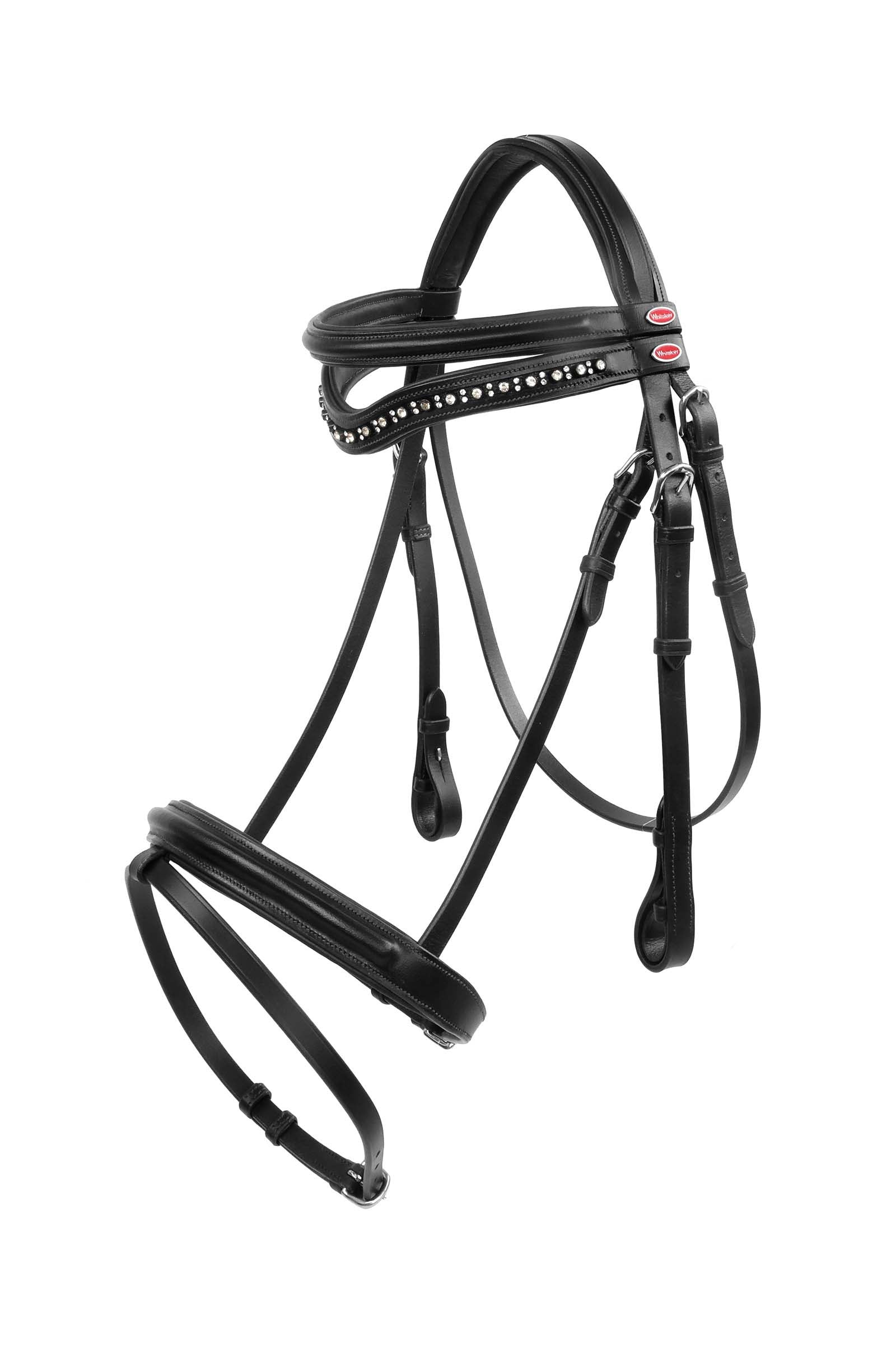 John Whitaker Lynton trense med kombineret næsebånd og ekstra pandebånd Trenser & tøjler