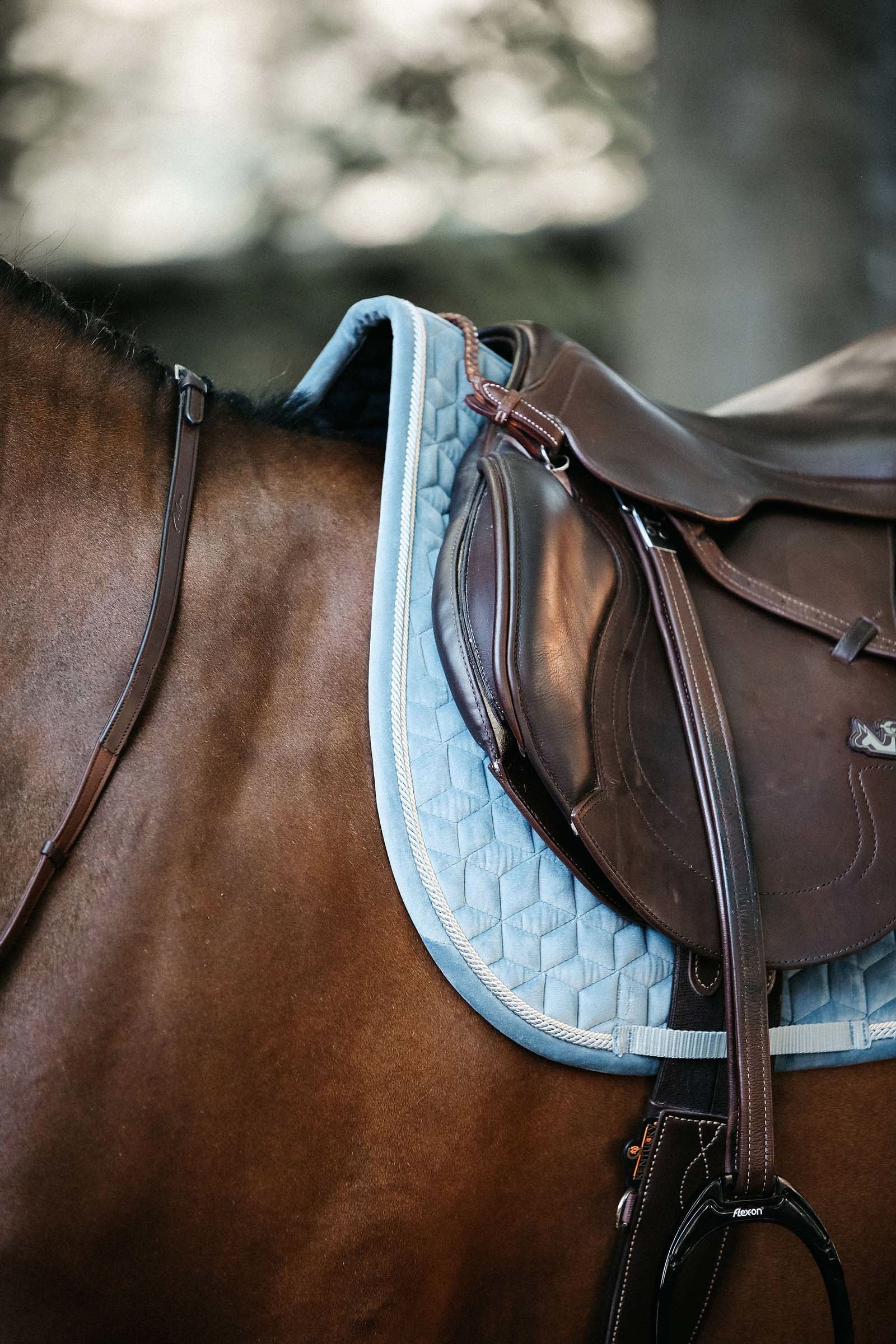 Kentucky Horsewear Velvet Jumping Saddle Pad Saddle Pads