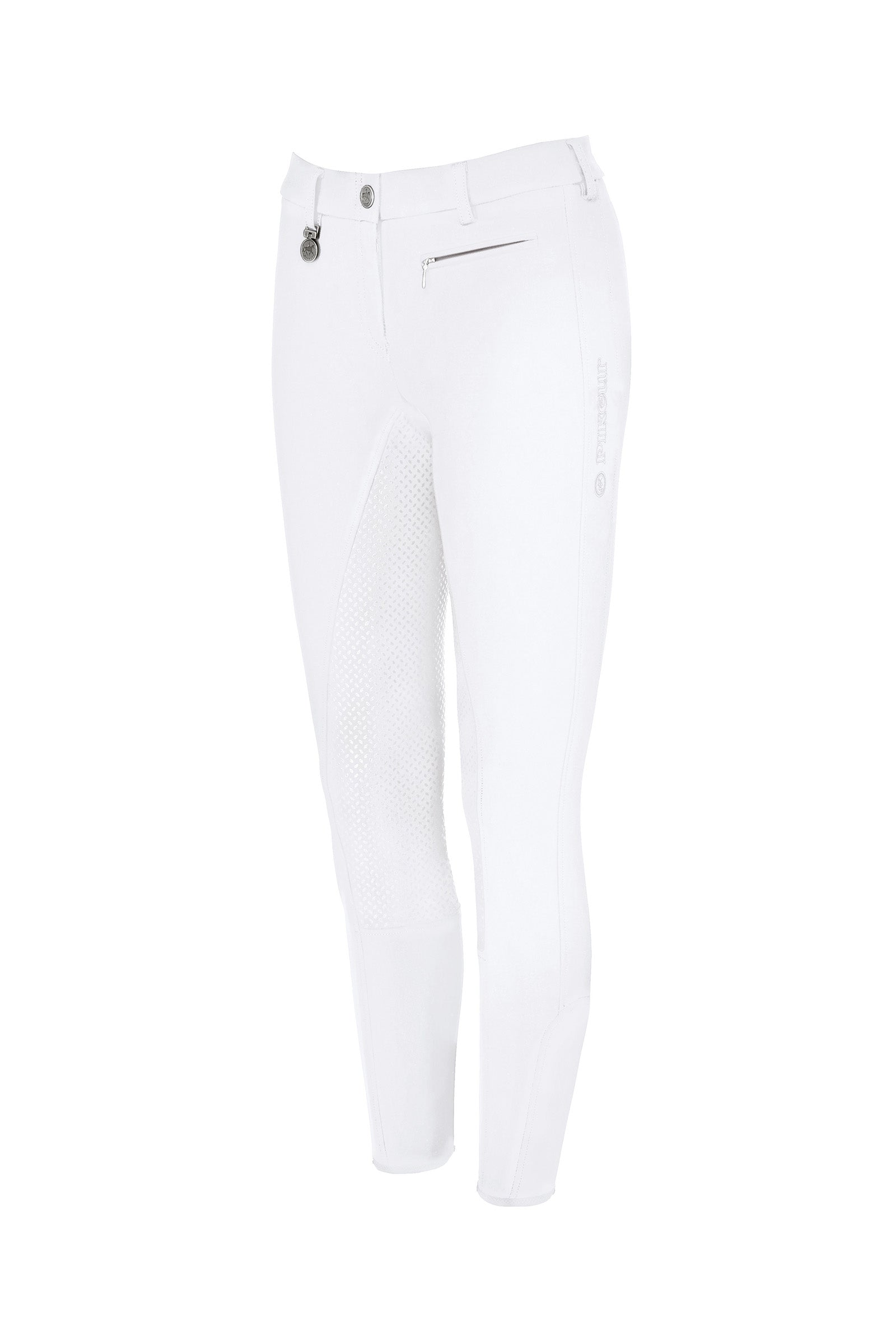 Pikeur Lucinda Grip Hvide Fuldskindsridebukser Womens Breeches