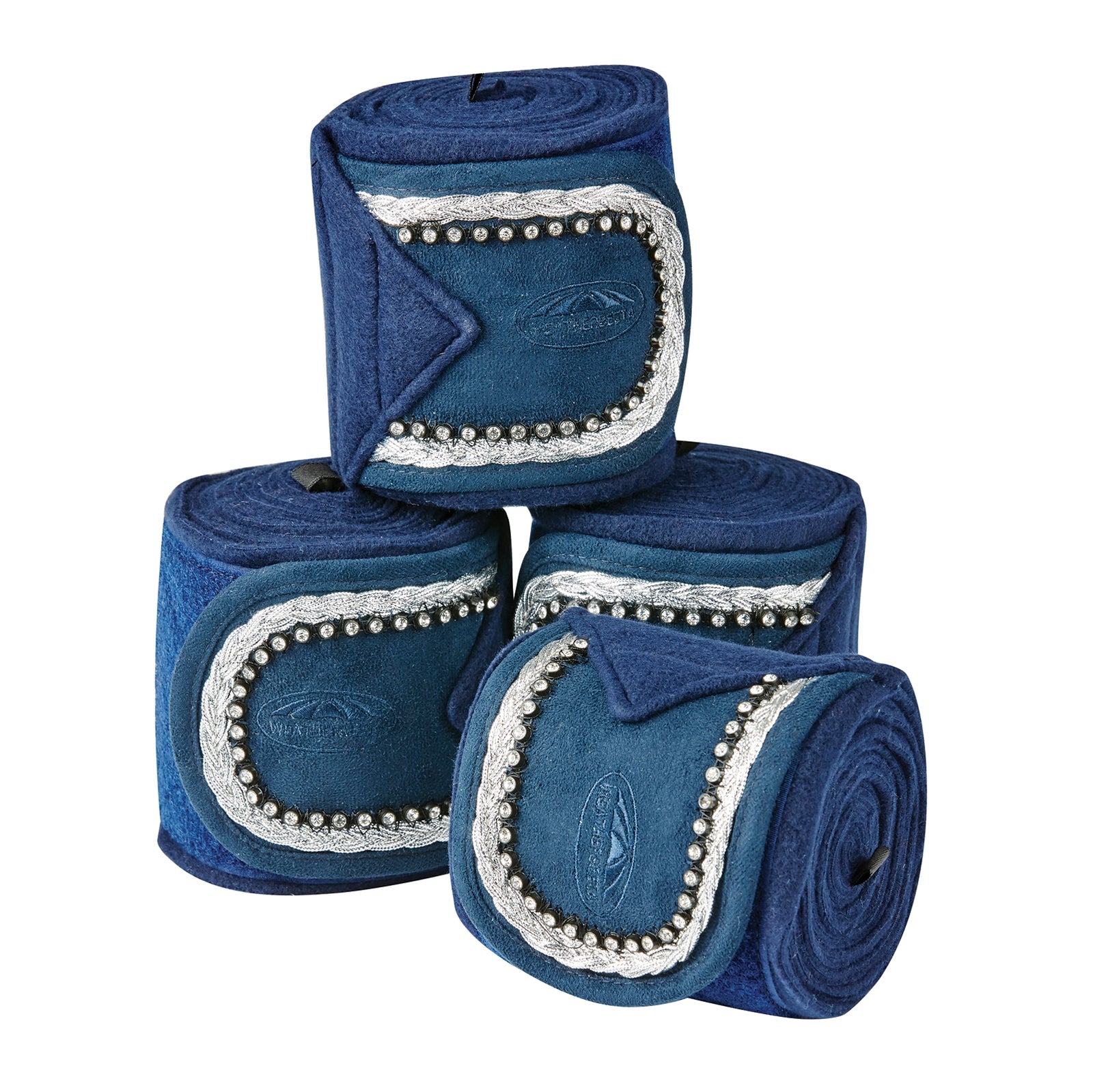 Weatherbeeta Bling fleecebandager, 3.5m (4 stk./sæt) Leg & Hoof Protection
