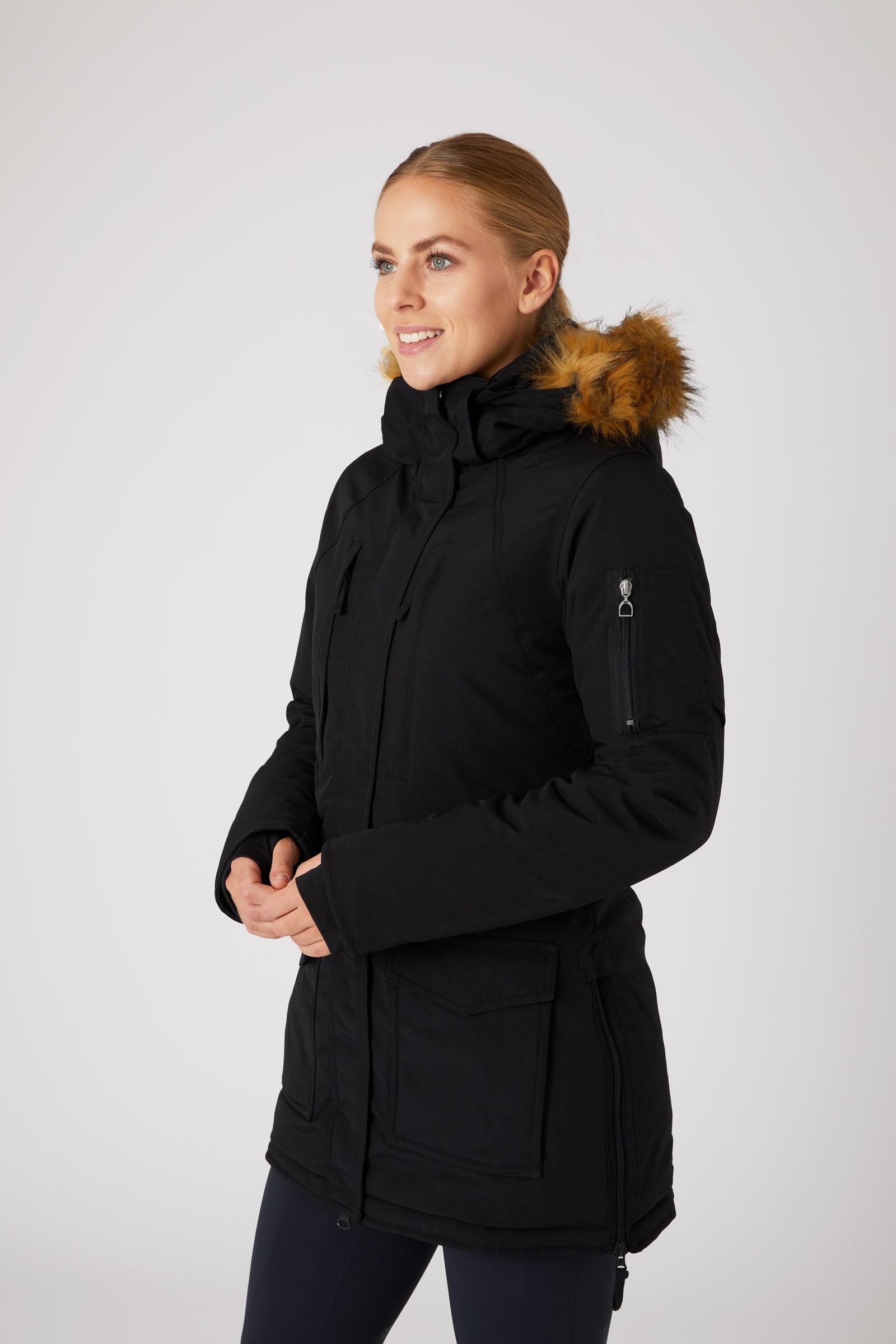 Horze Brooke lang parka, damemodel Ridetøj til dame