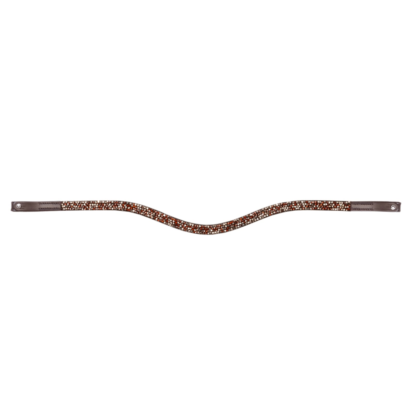Kavalkade Button Coffee Browband Trenser & tøjler