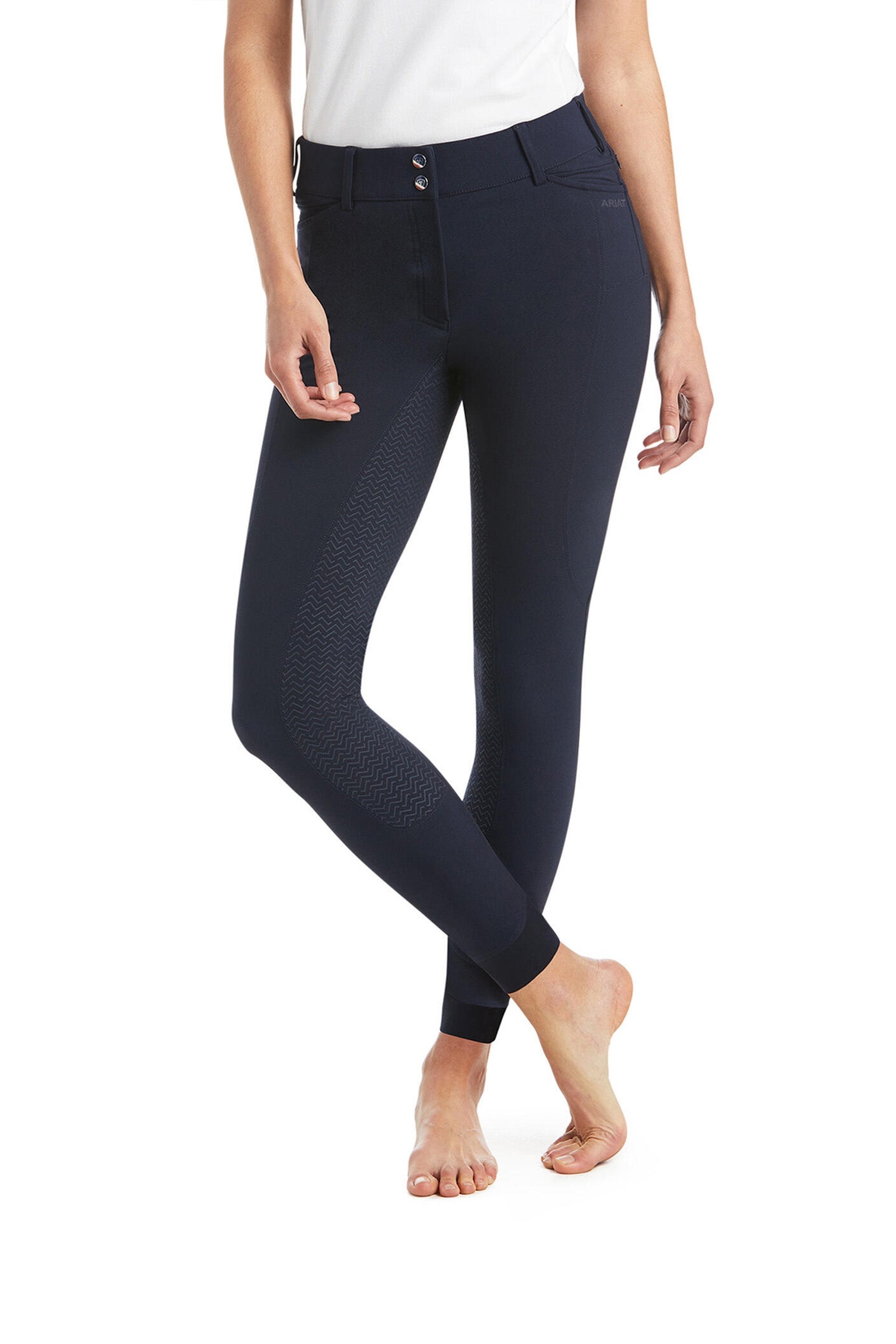 Ariat Prelude Full Seat Breeches with silicone Grip for Women Womens Breeches
