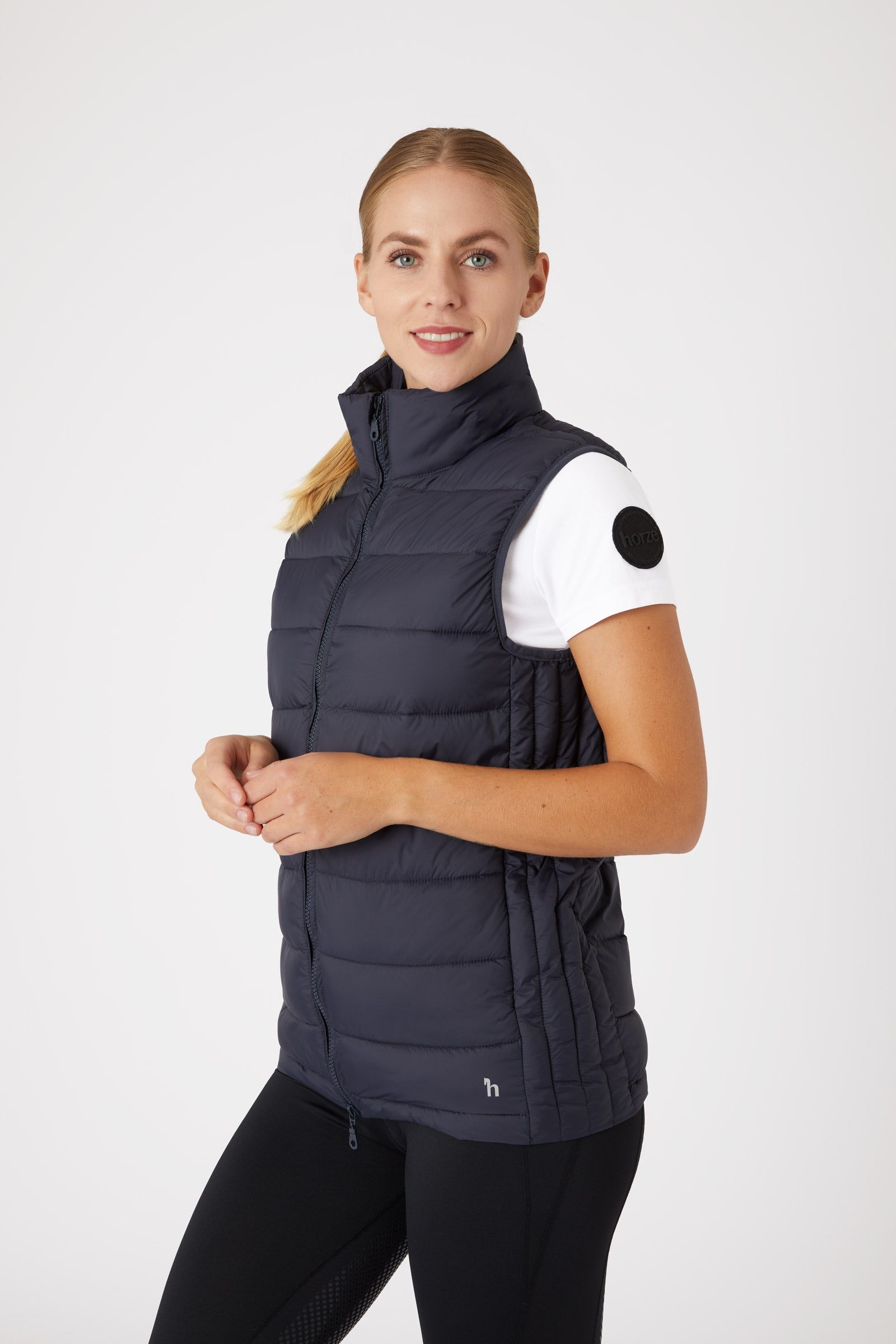 Horze Avery Unisex polstret vest Ridetøj til dame