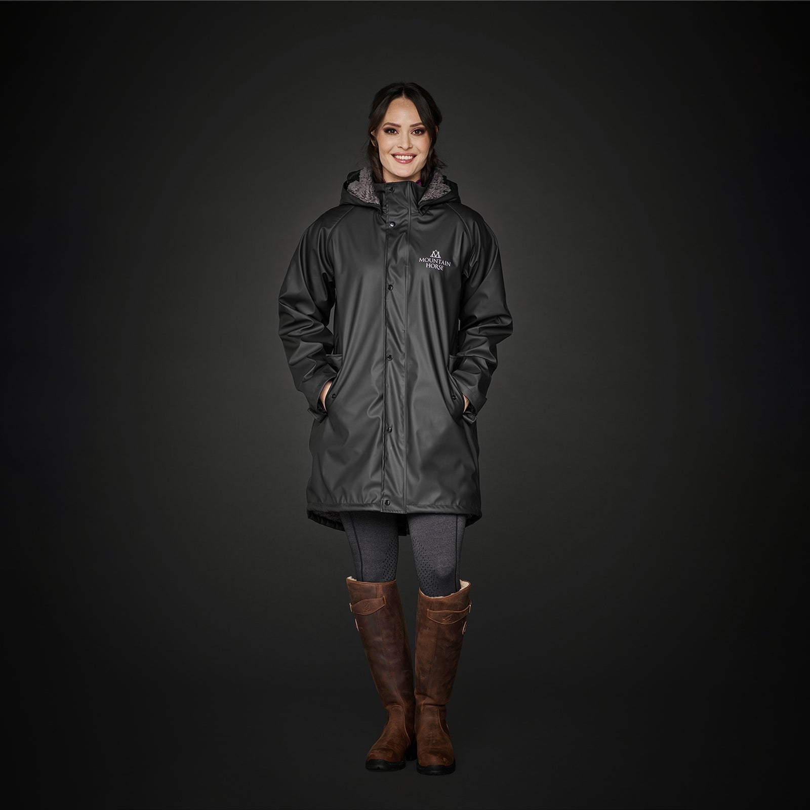 Mountain Horse Spirit regnjakke Ridetøj til dame