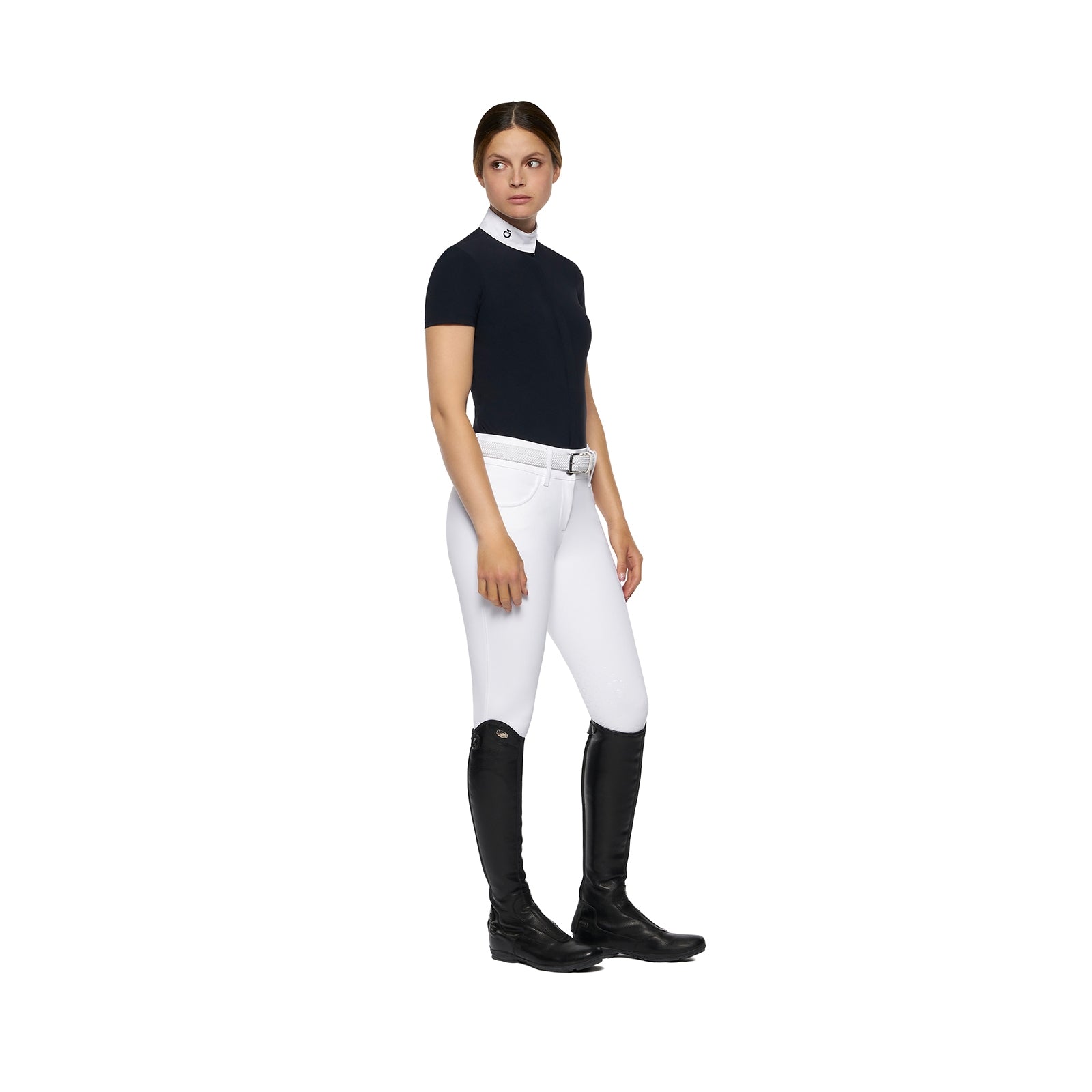 Cavalleria Toscana Women's Short Sleeve Competition Shirt Women’s Riding Clothing