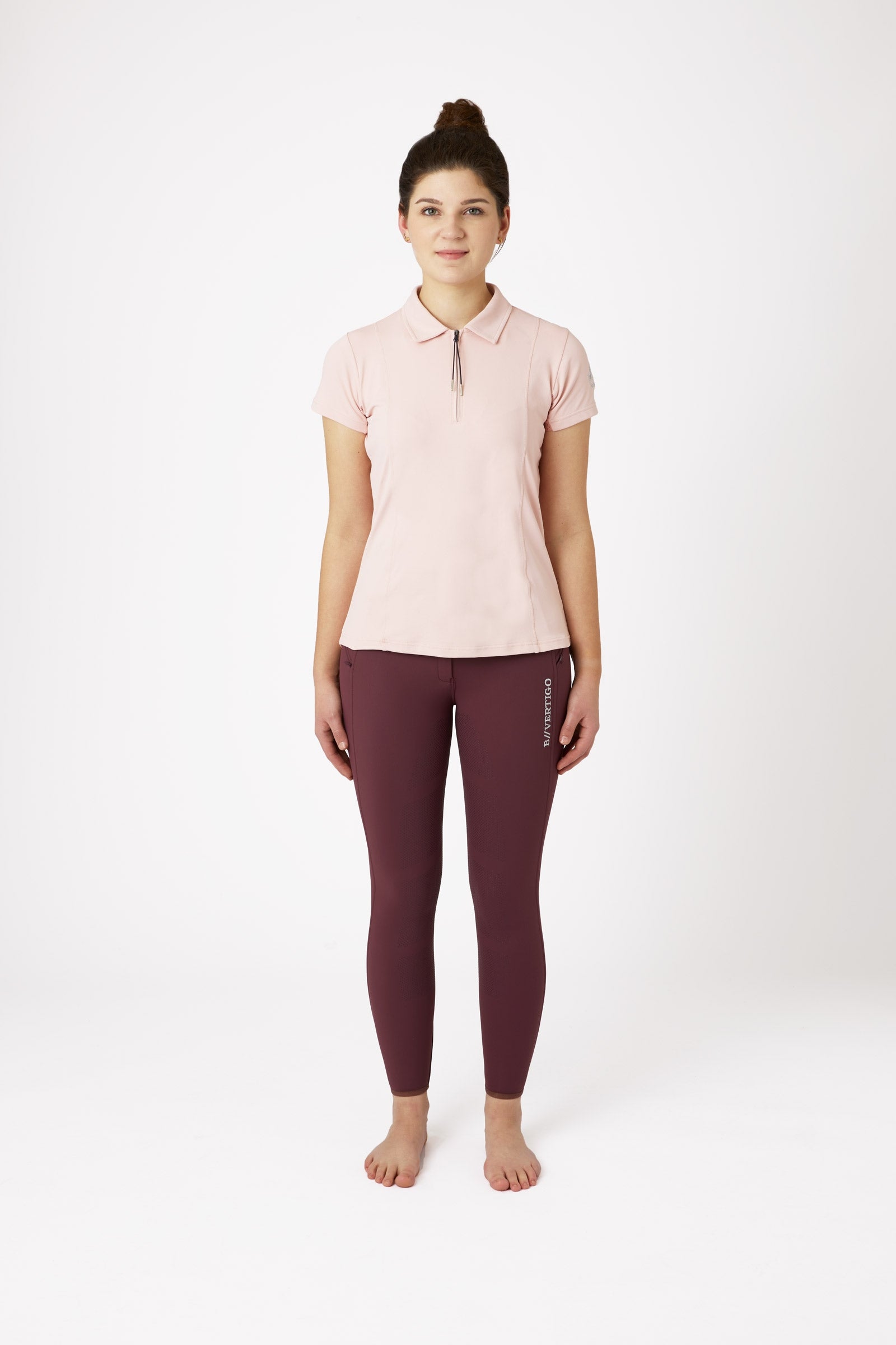 B Vertigo Claudine Women's Short Sleeve Polo Shirt Women’s Riding Clothing