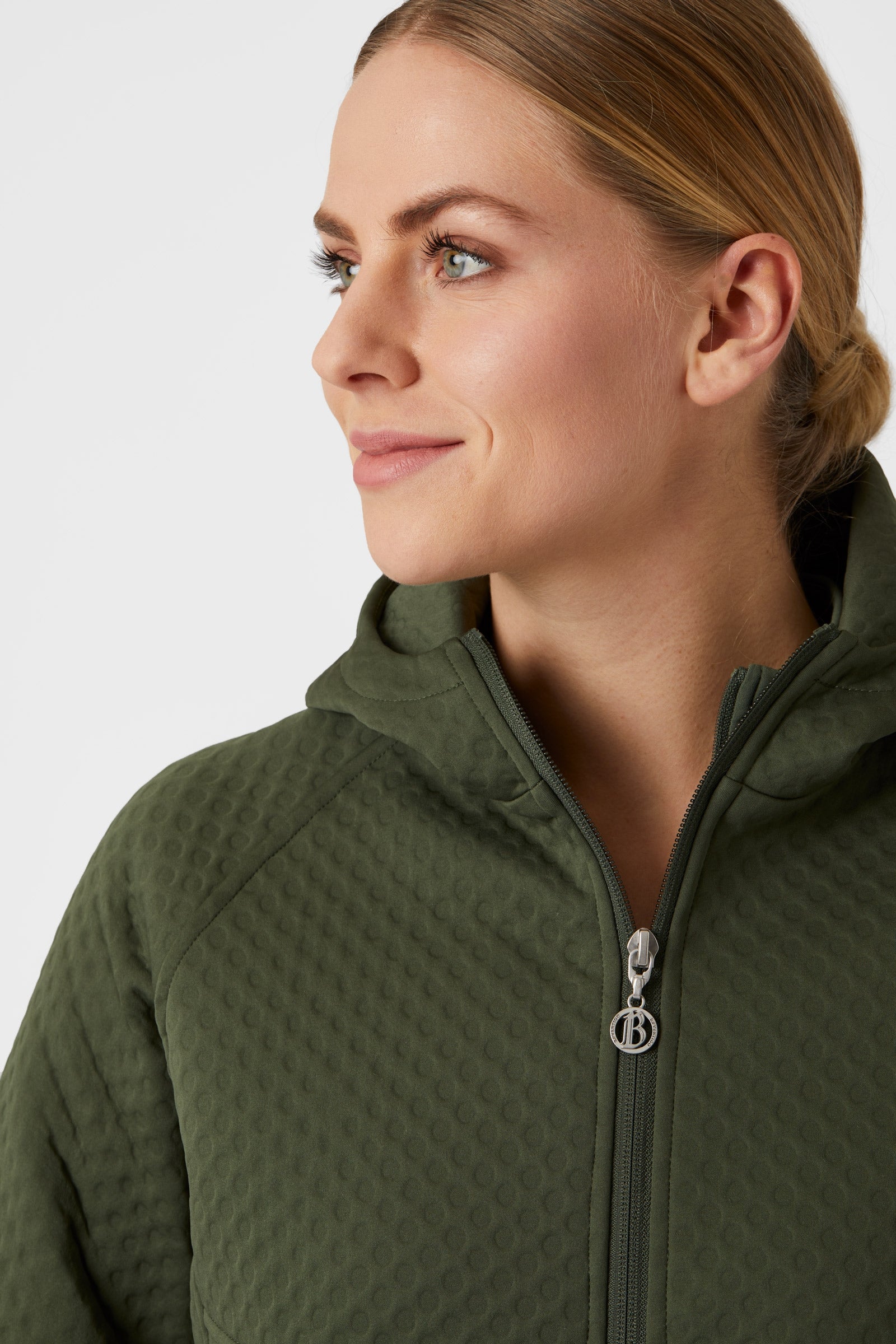B Vertigo Norah Women's Scuba Fabric Hoodie Riding Jacket Women’s Riding Clothing