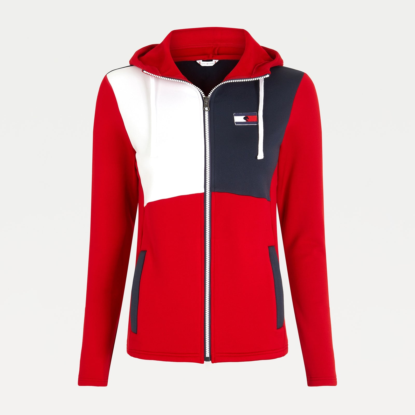 Tommy Hilfiger Equestrian Color Block træningsjakke, damemodel Ridetøj til dame