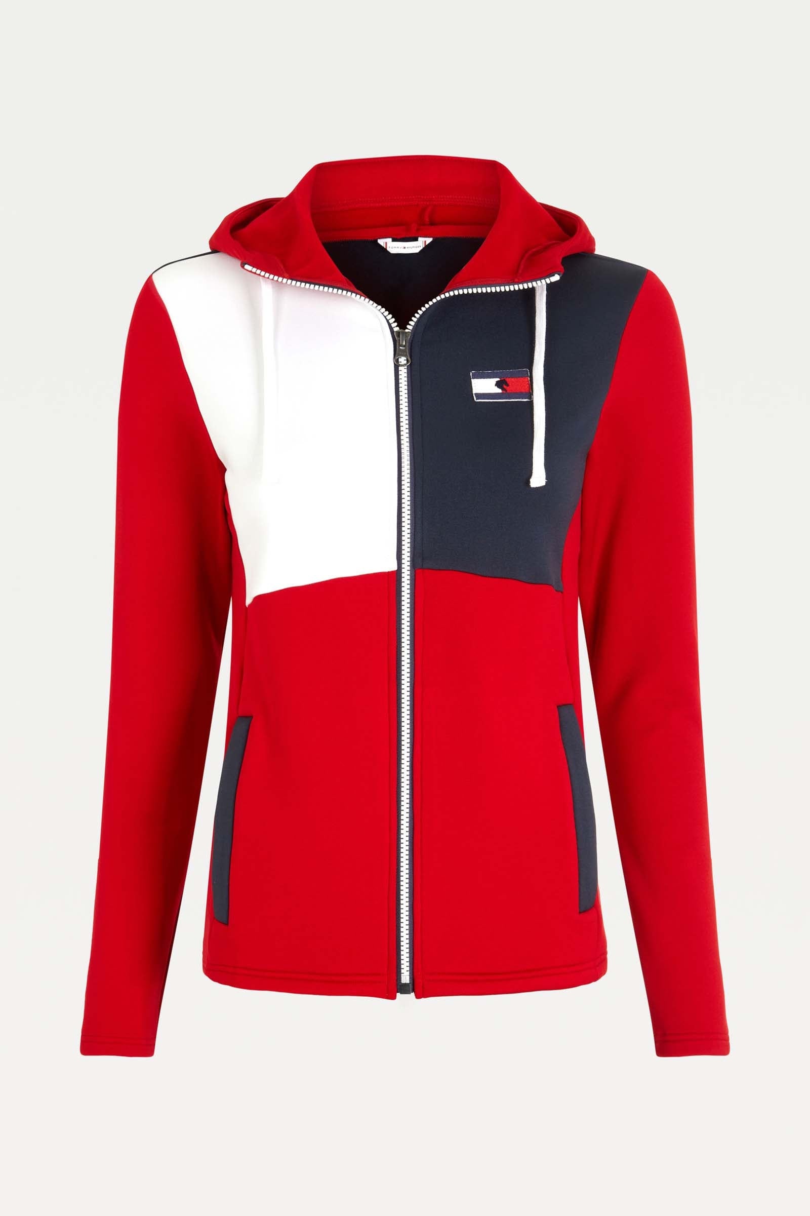 Tommy Hilfiger Equestrian Color Block Women's Training  Jacket Women’s Riding Clothing