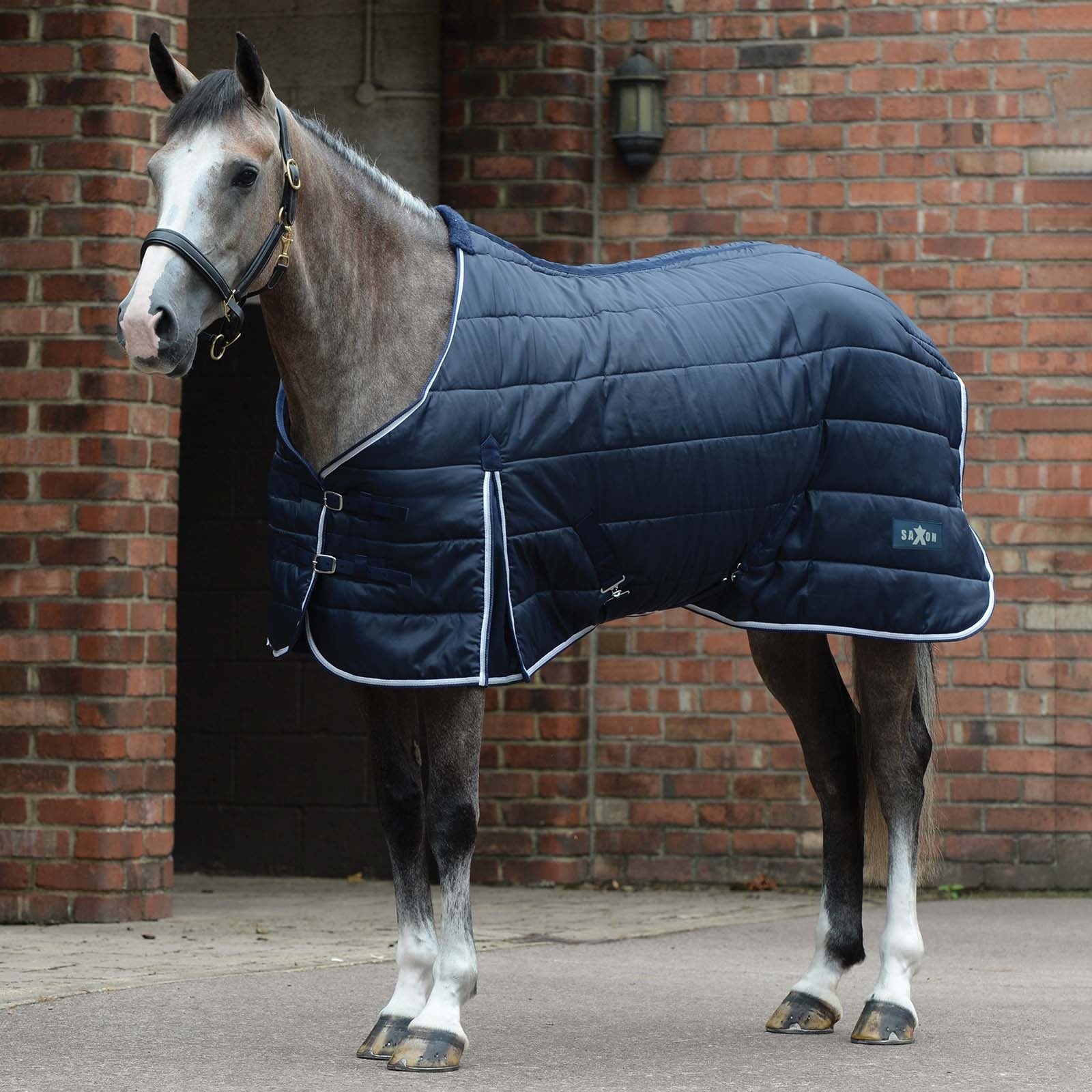 Saxon Channel Quilt stalddækken, 200 gr Hestedækken