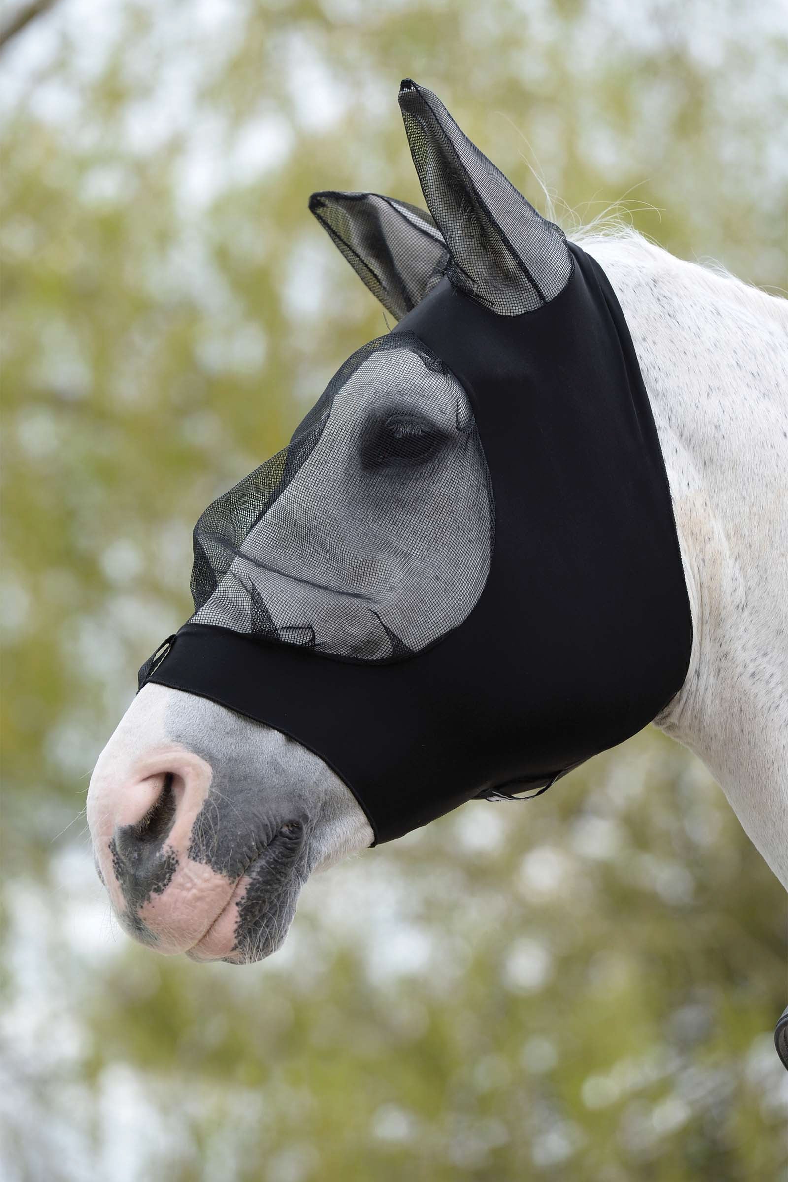 Weatherbeeta Deluxe Stretch Bug Eye Saver med ører Fluebeskyttelse