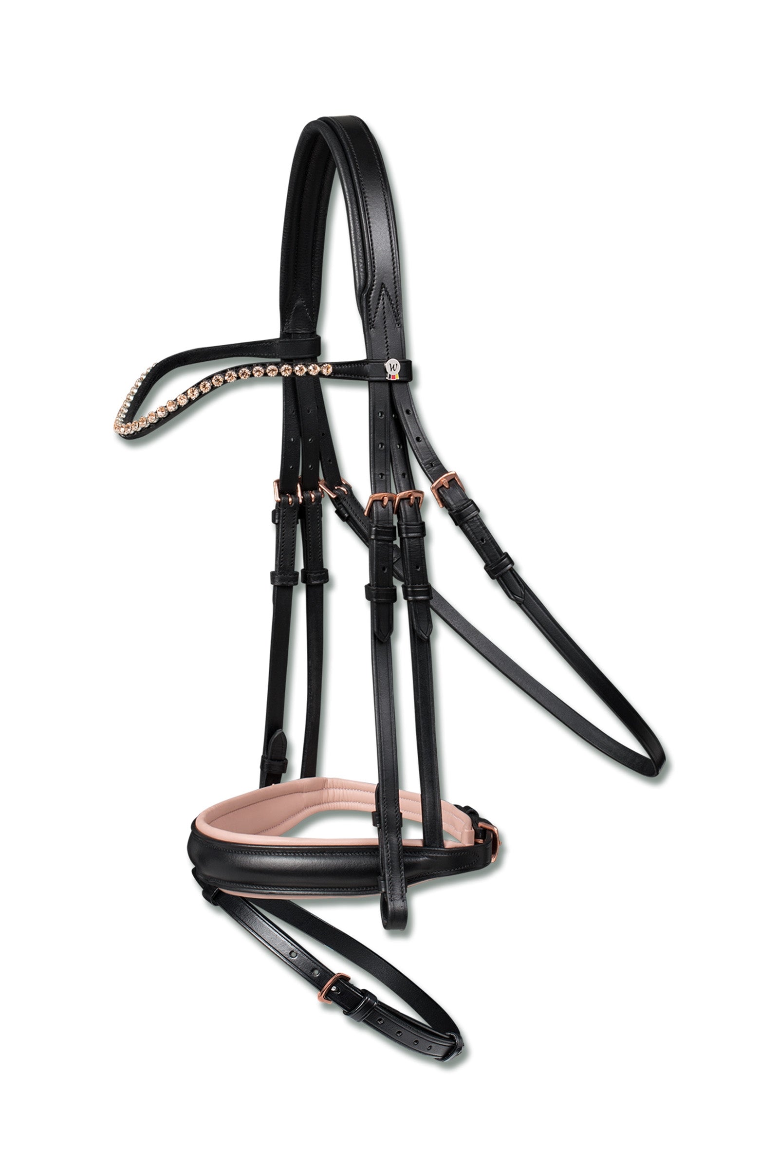 Waldhausen X-Line Bridle Rosé Trenser & tøjler