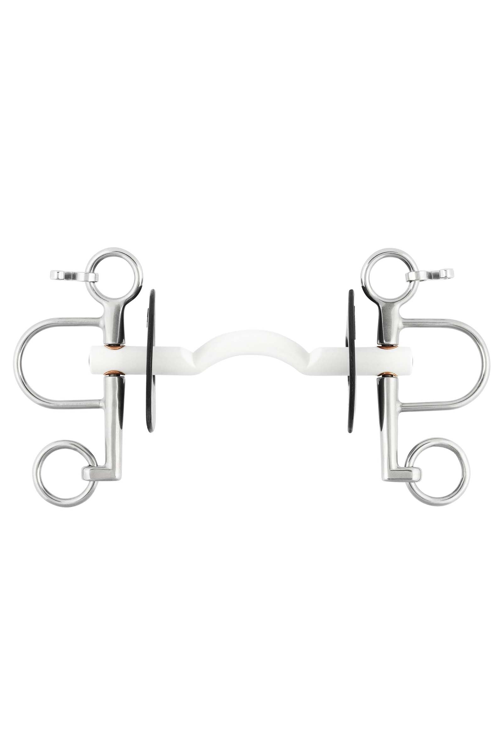 Sprenger Nathe Pelham Soft Mullen Mouth med Port, 15 mm, 5,5 cm Stænger Bid