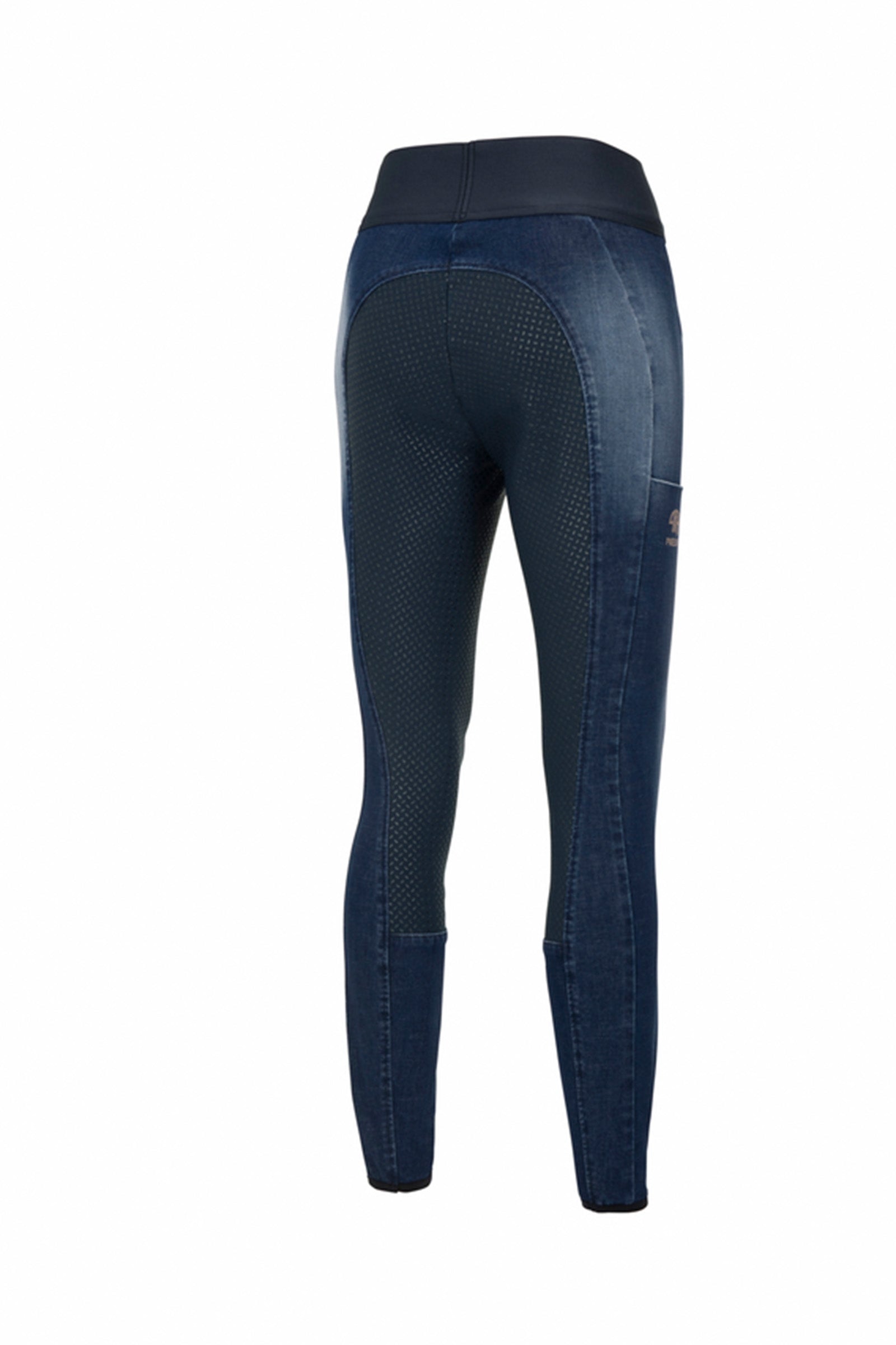 Pikeur Rosa Full Grip Denim Ridetights, damemodel Womens Breeches