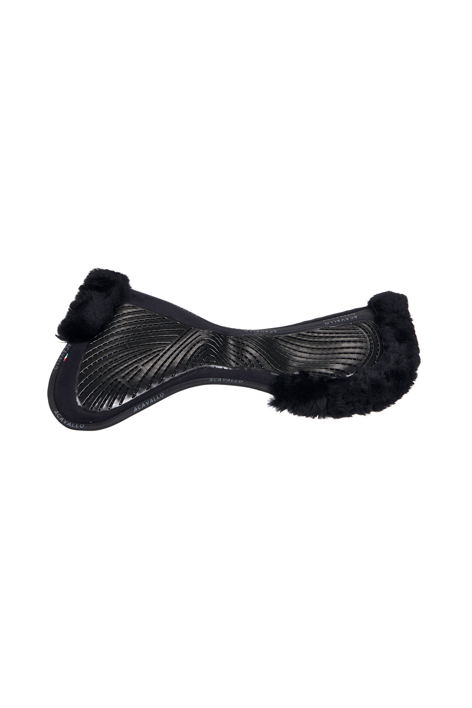 Acavallo Close Contact Gel & Memory Foam Half Pad with Sheepskin Saddle Pads