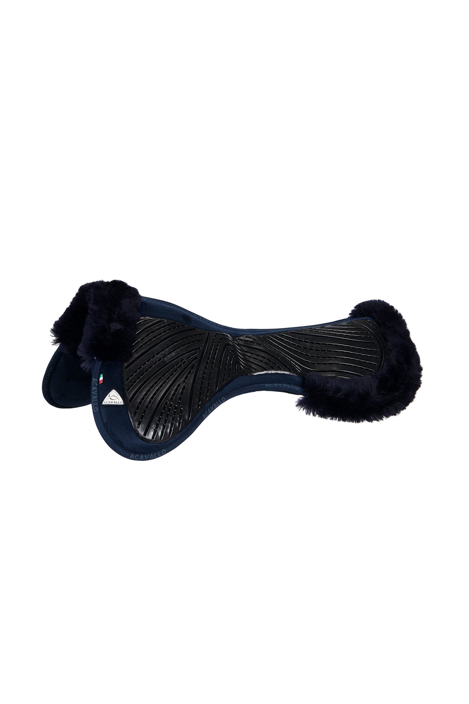 Acavallo Close Contact Gel & Memory Foam Half Pad with Sheepskin Saddle Pads