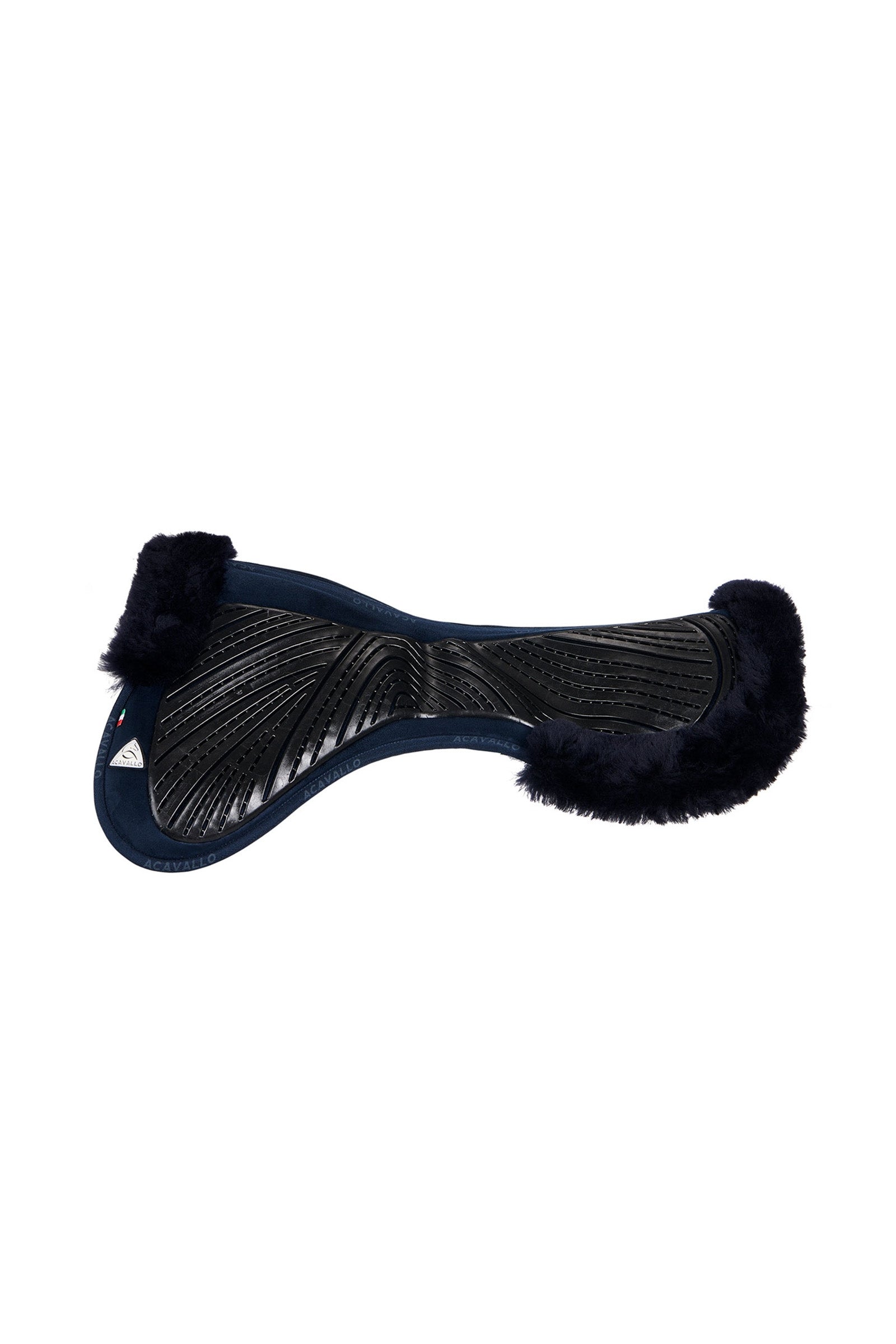 Acavallo Close Contact Gel & Memory Foam Half Pad with Sheepskin Saddle Pads
