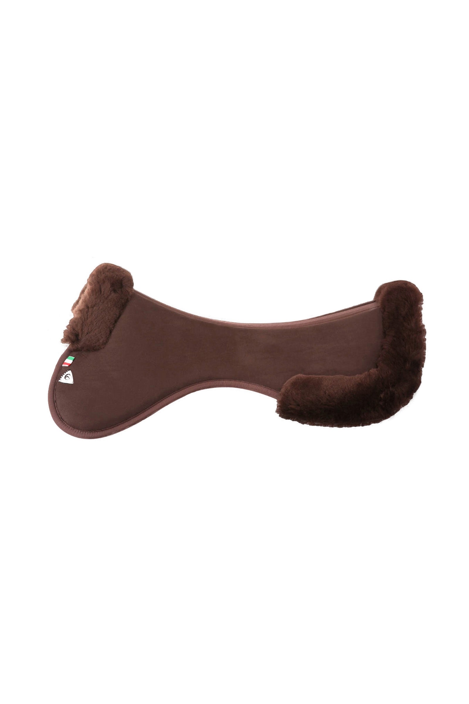 Acavallo Close Contact Memory Foam Half Pad med lammeskind Sadelunderlag