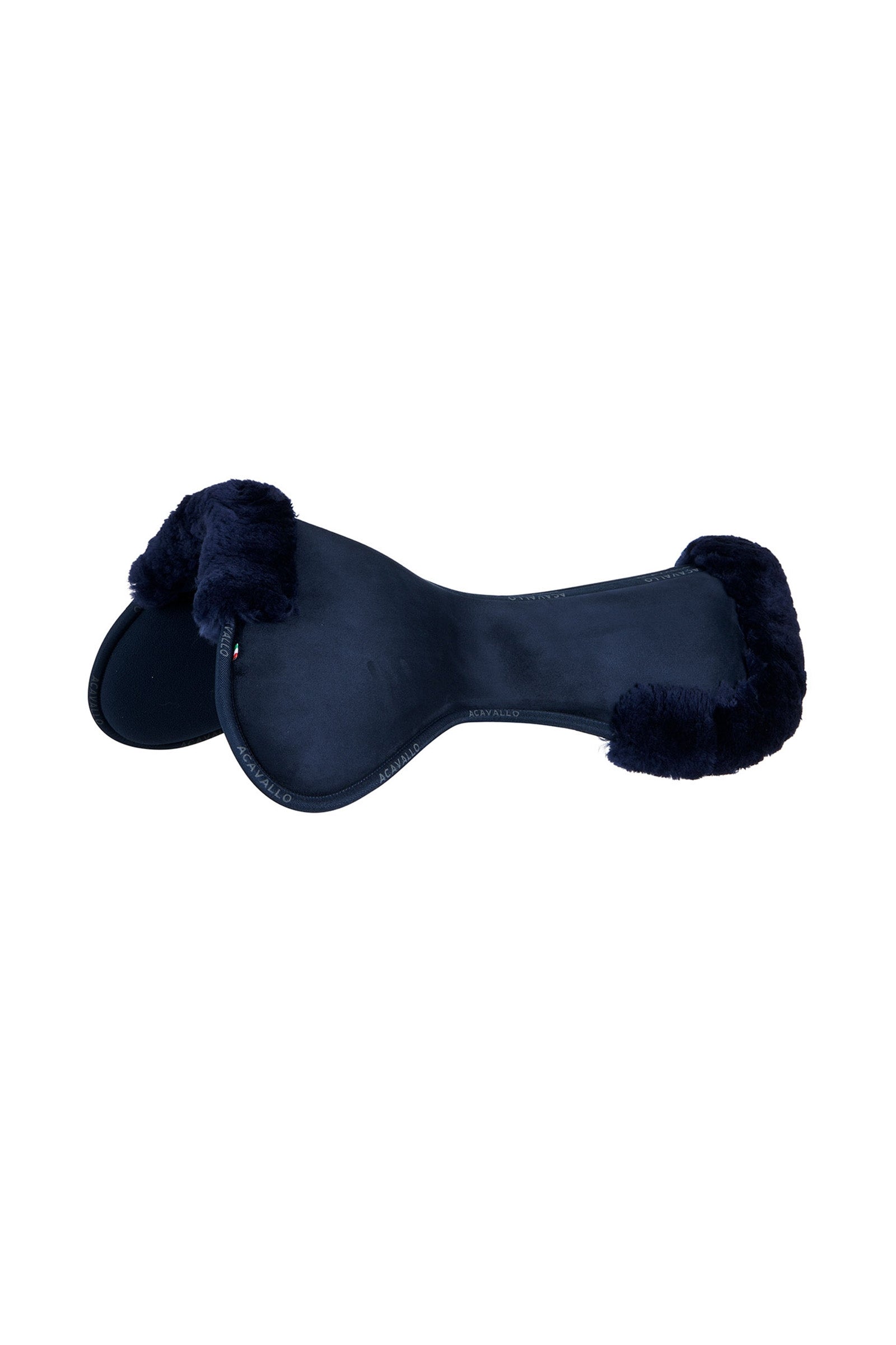Acavallo Close Contact Memory Foam Half Pad med lammeskind Sadelunderlag