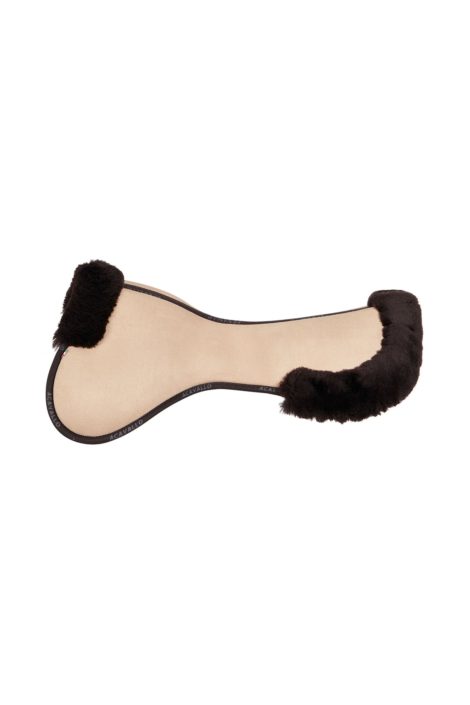 Acavallo Close Contact Memory Foam Halfpad with Sheepskin Saddle Pads