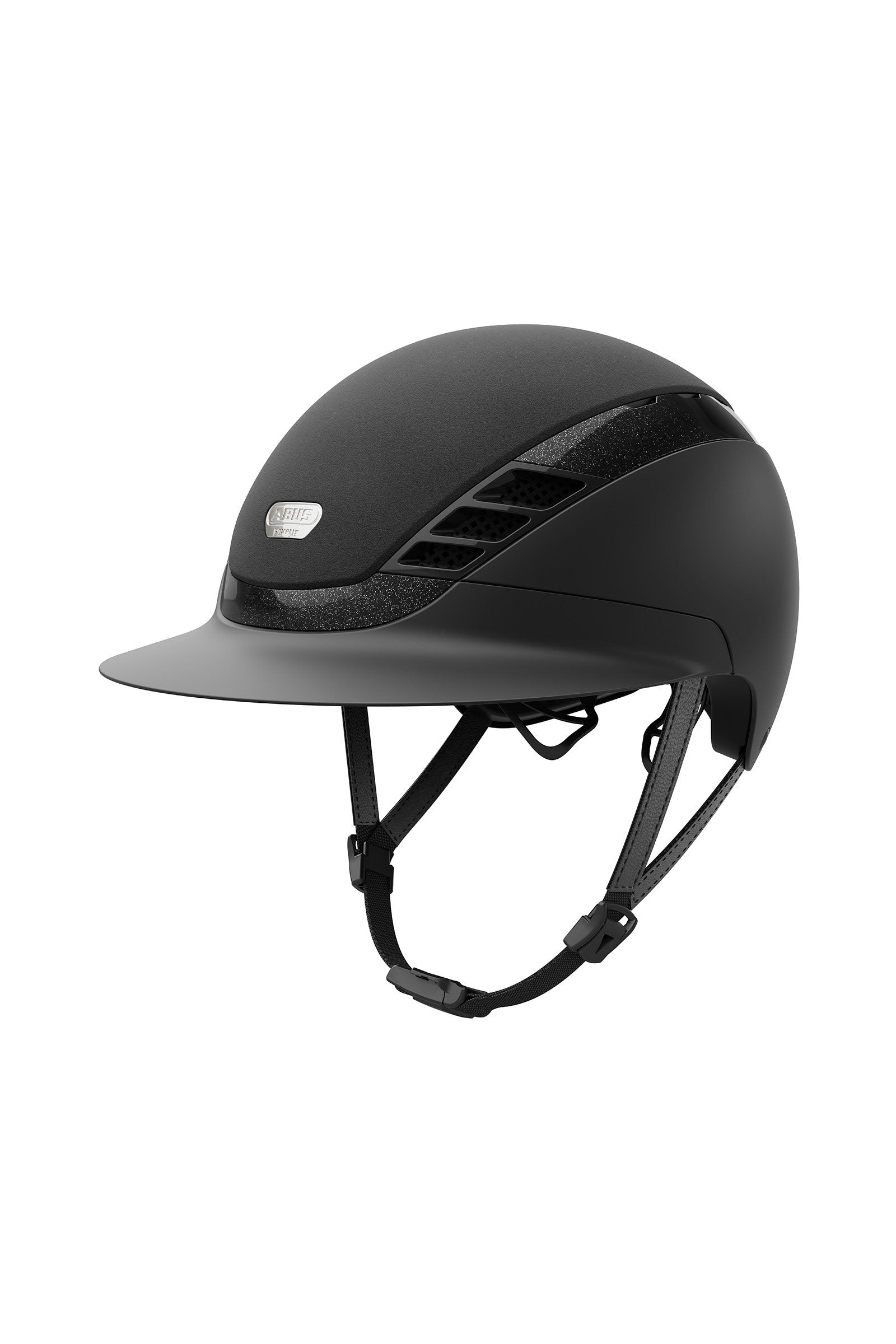 Abus Pikeur AirLuxe Supreme Ridehjelm med langt visir Ridehjelme & Sikkerhedsveste