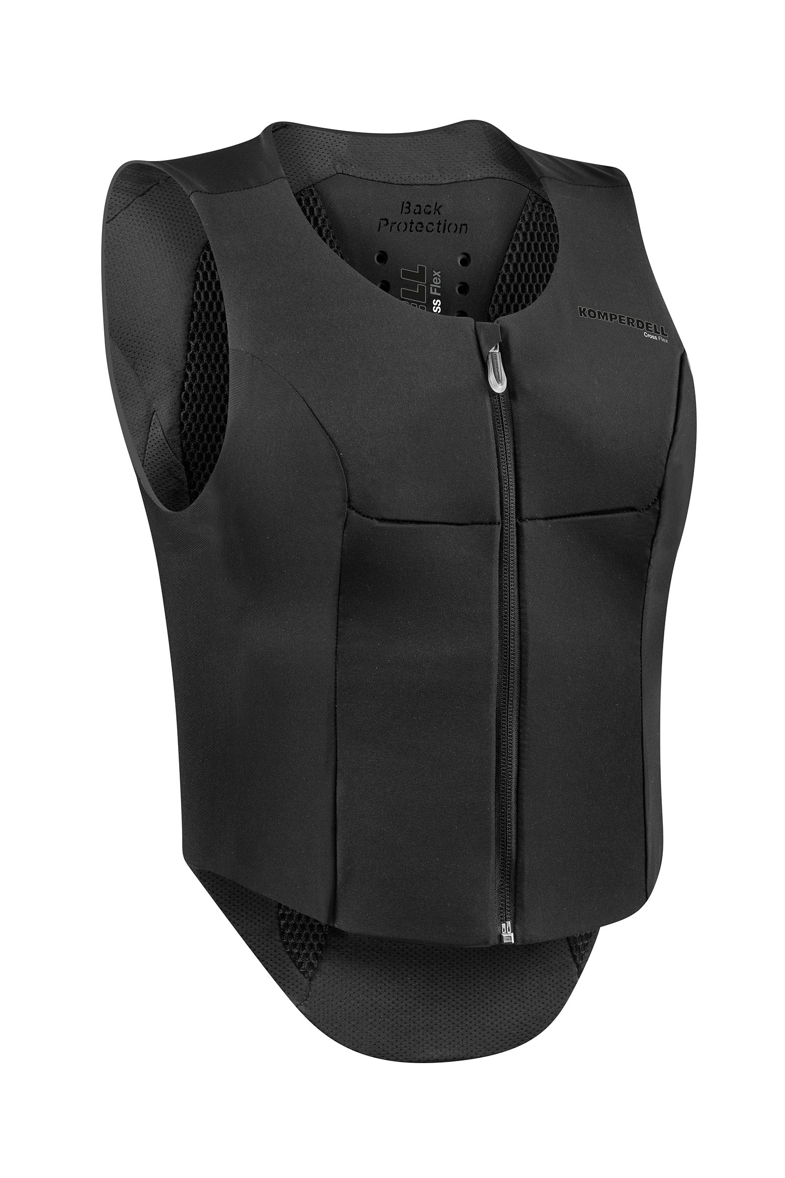 Komperdell FlexFit ballistisk vest med rygbeskytter, smal pasform Ridehjelme & Sikkerhedsveste