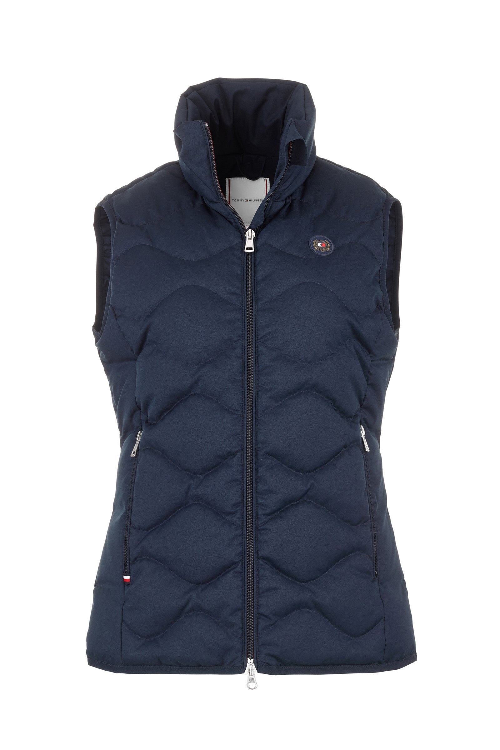 Tommy Hilfiger Equestrian mellem-vægt damevest med Re-Down Ridetøj til dame