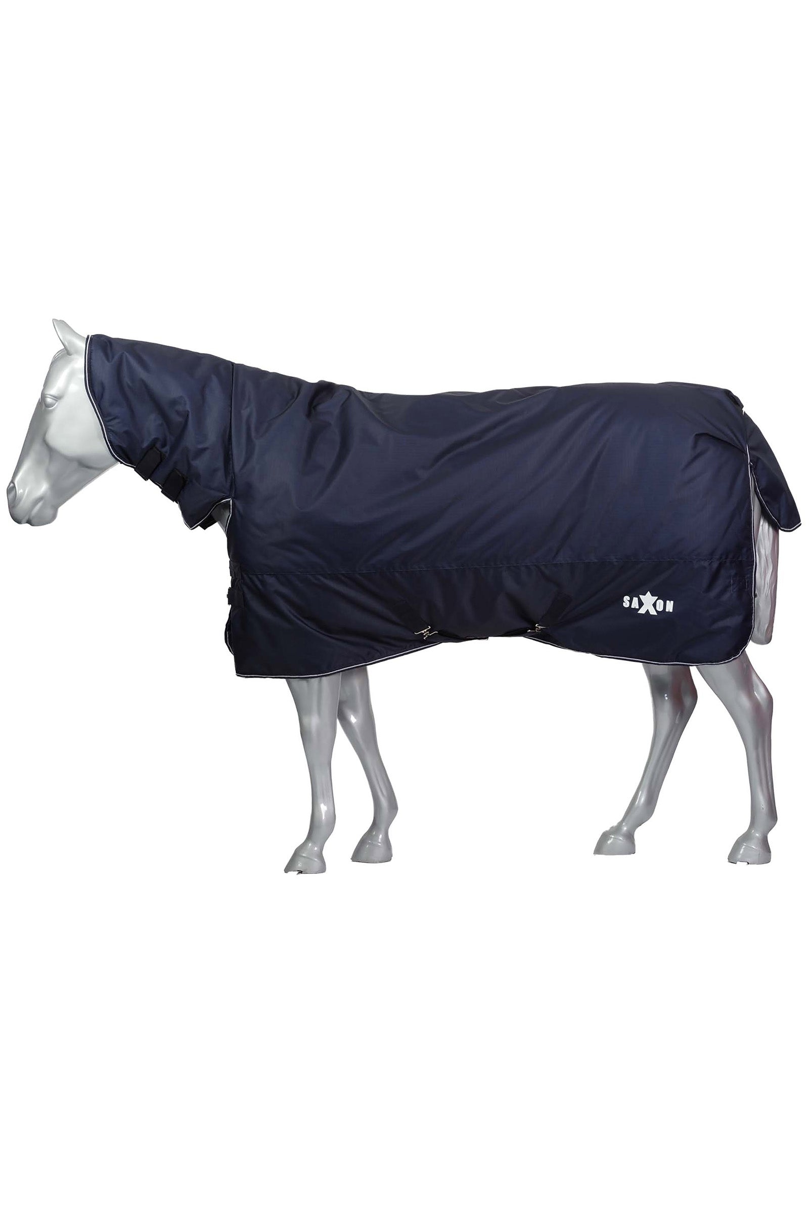 Saxon Defiant 600D Combo Neck Medium Turnout Rug, 200g Hestedækken