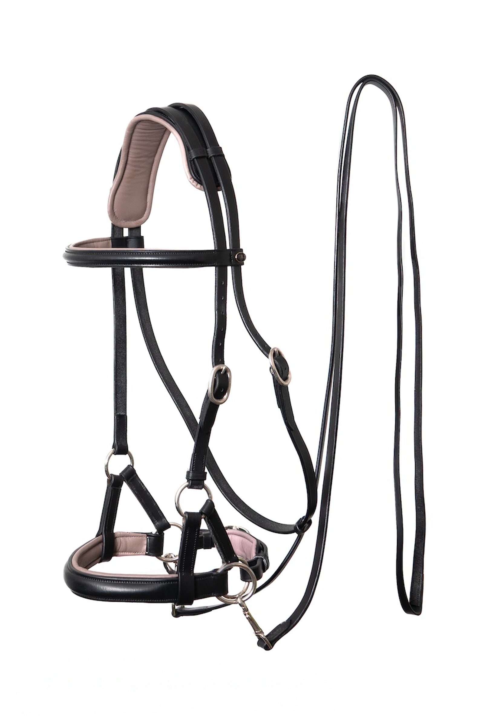 F.R.A. Freedom Riding Articles pardoes de luxe Sidepull (System 3) Shire Trenser & tøjler