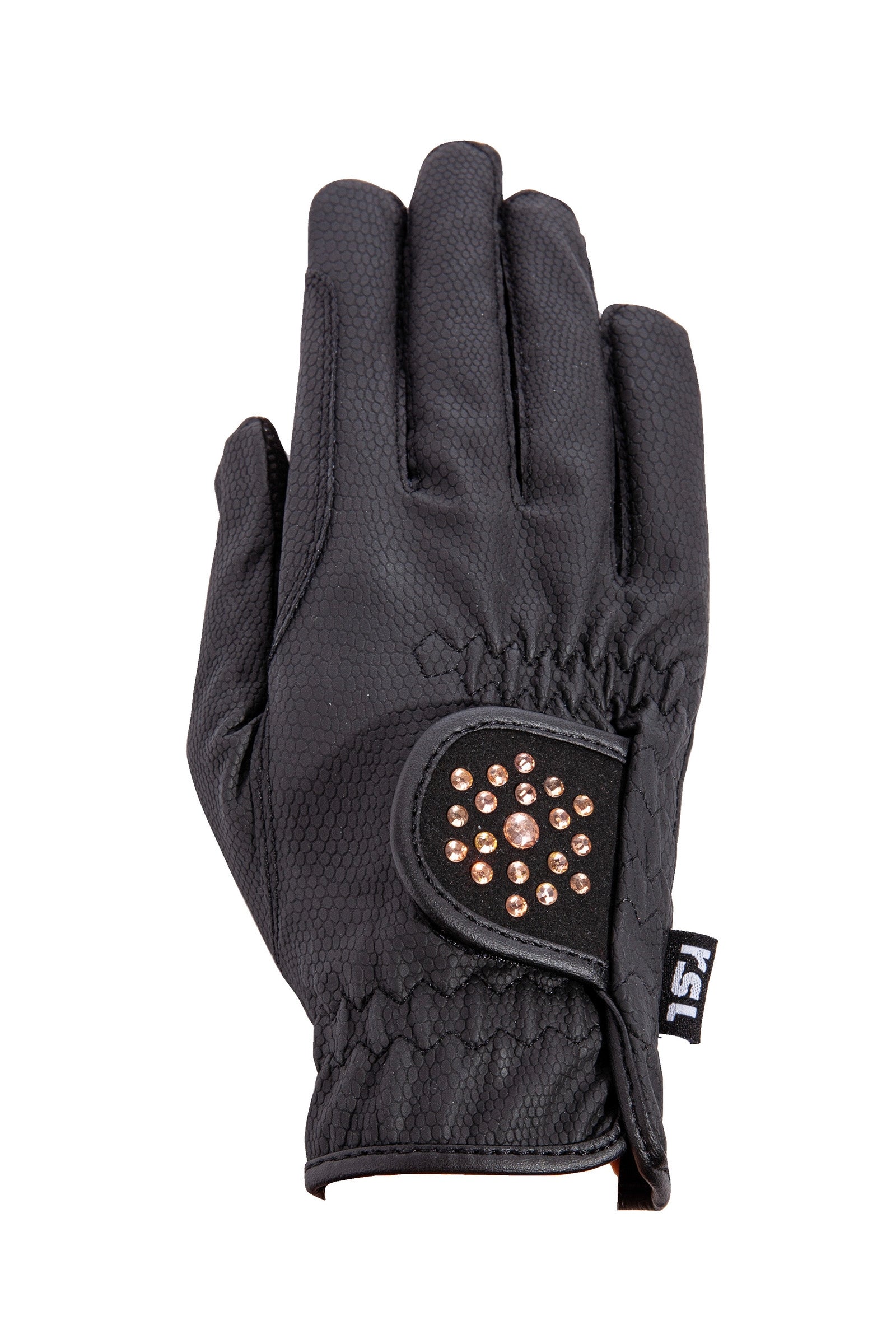 RSL Ascona Riding Gloves with Glitter Stones Ridehandsker