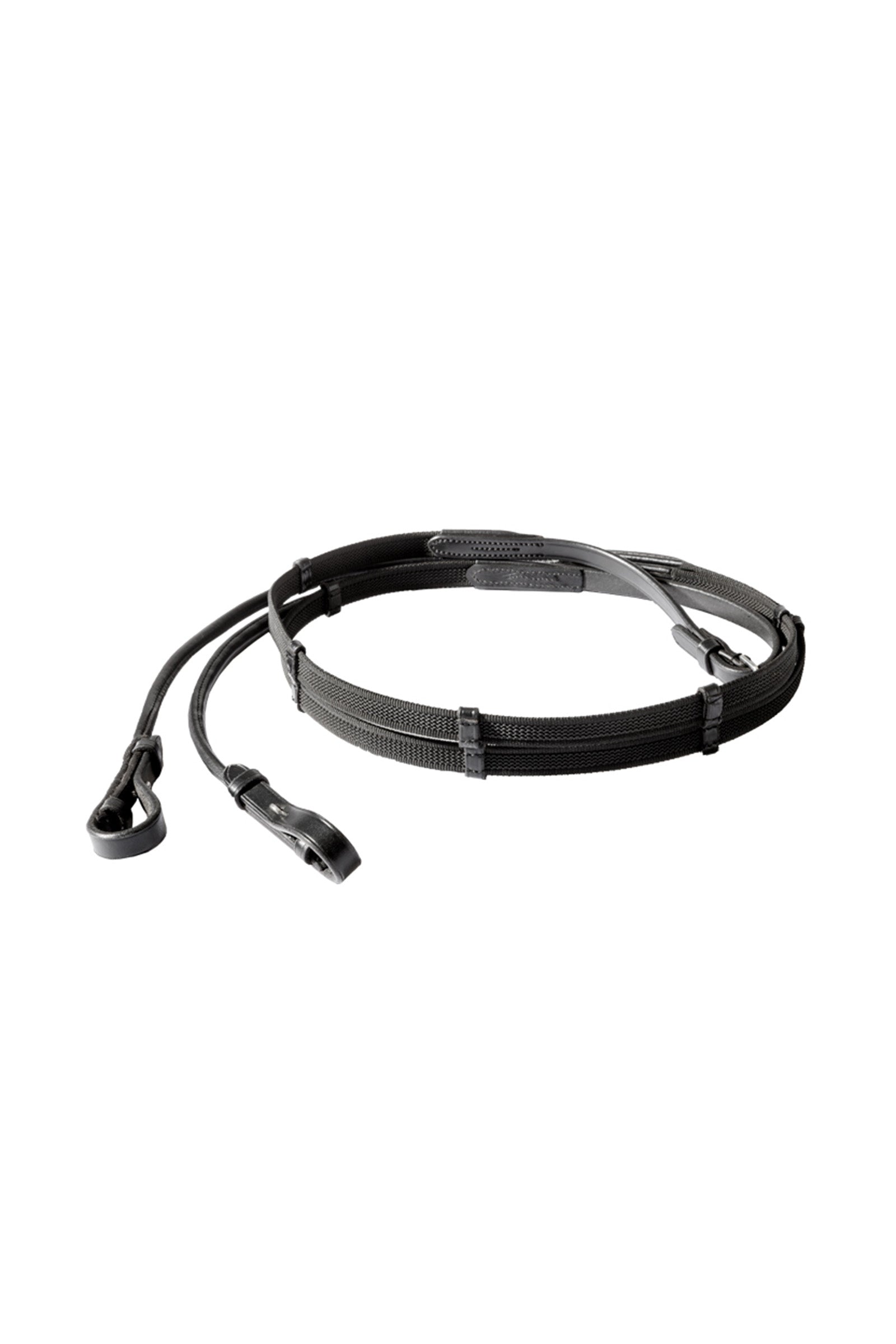 Kavalkade Round Stitched Rubberised Reins Trenser & tøjler