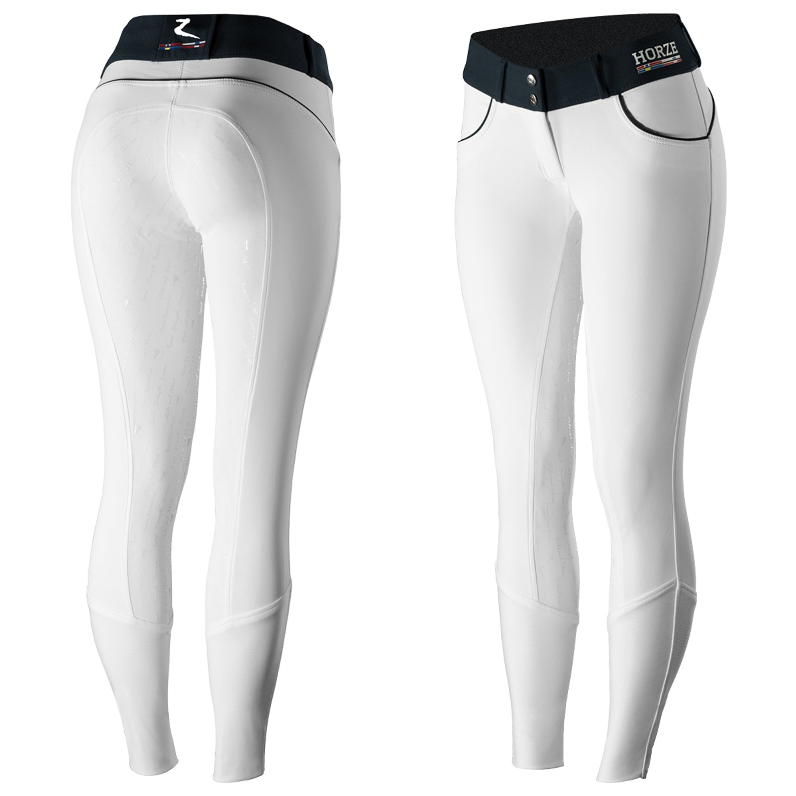 Horze Nordic Performance ridebukser til damer med silikone-fuldsæde Womens Breeches