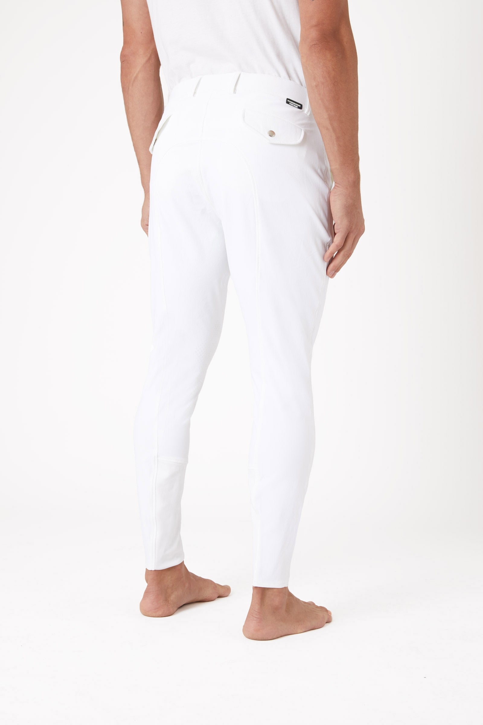 Horze Grand Prix ridebukser til mænd med knægrip i silikone UPF 50+ Ridetøj til herrer