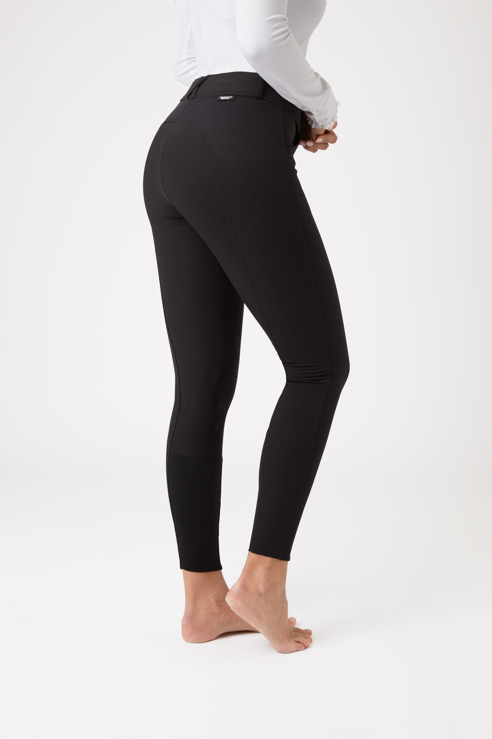 Horze Grand Prix Women's Silicone Knee Patch Breeches UPF 50+ Womens Breeches