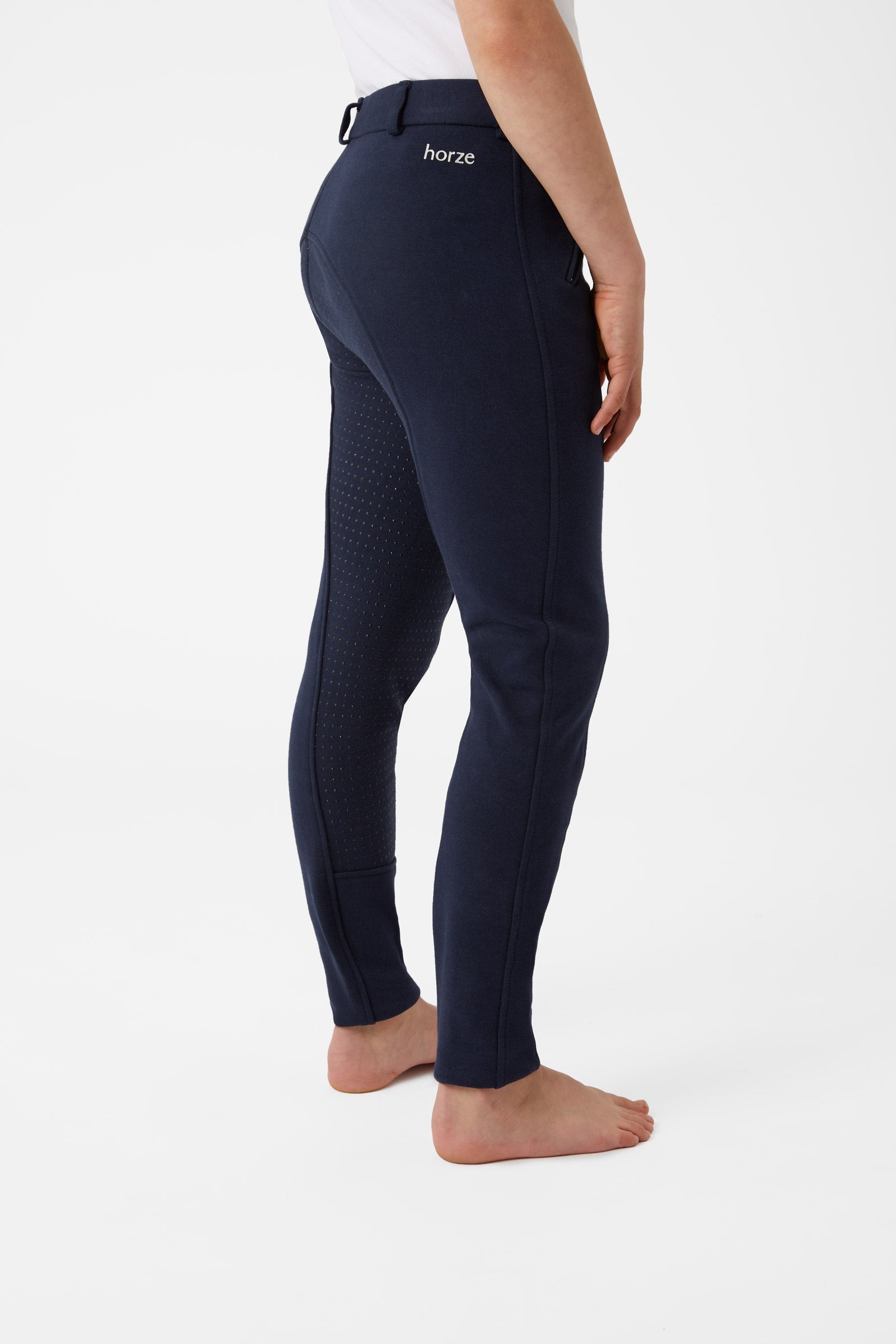 Horze Kids Active Silicone Grip Full Seat Breeches Kids Apparel