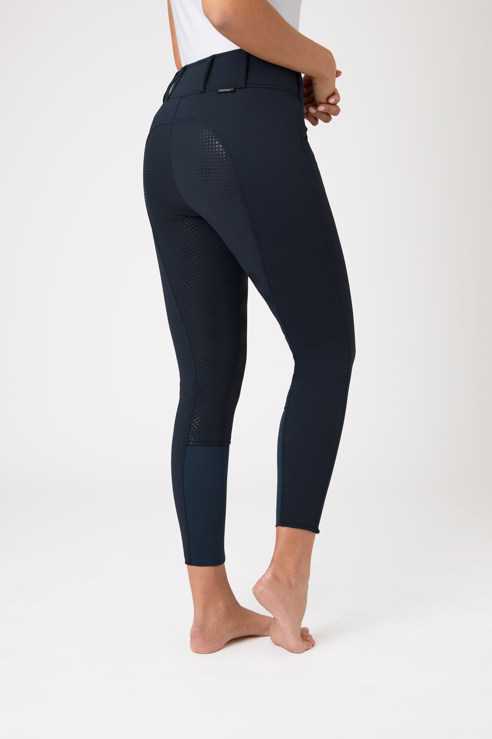 Horze Grand Prix Thermo Softshell Silikone FS Dameridebukser Womens Breeches